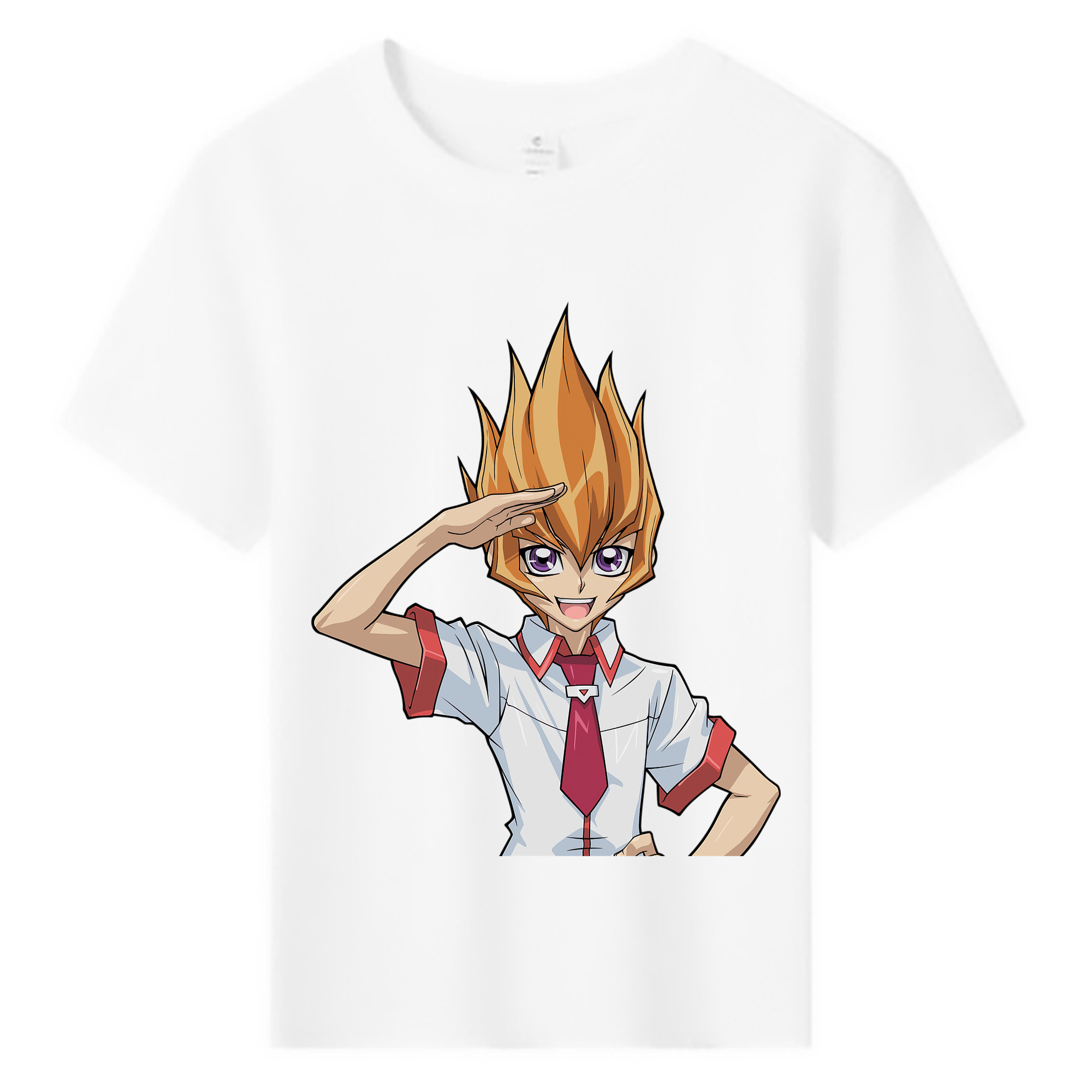（画像用） 遊☆戯☆王 Yu-Gi-Oh! 綿100％キッズTシャツ（フロントプリント）
