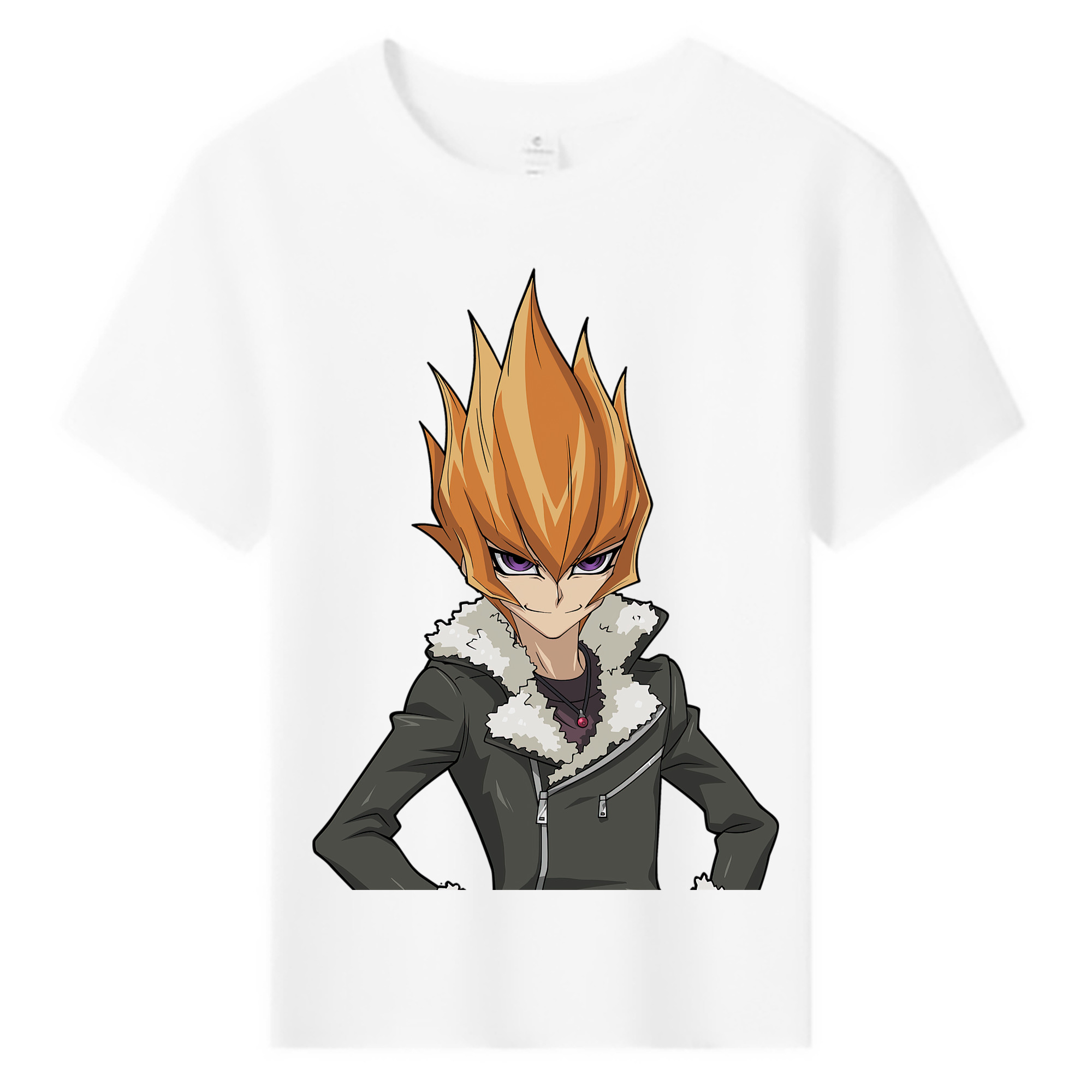（画像用） 遊☆戯☆王 Yu-Gi-Oh! 綿100％キッズTシャツ（フロントプリント）