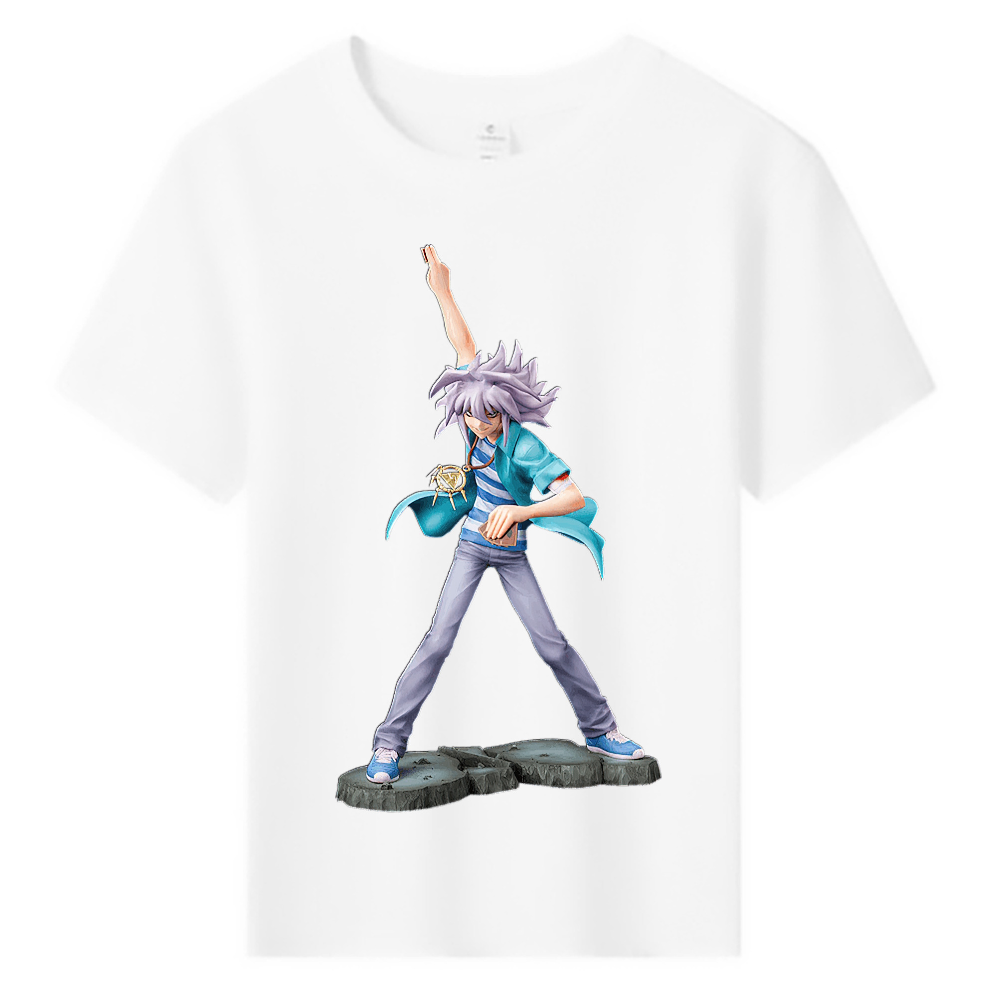 （画像用） 遊☆戯☆王 Yu-Gi-Oh! 綿100％キッズTシャツ（フロントプリント）
