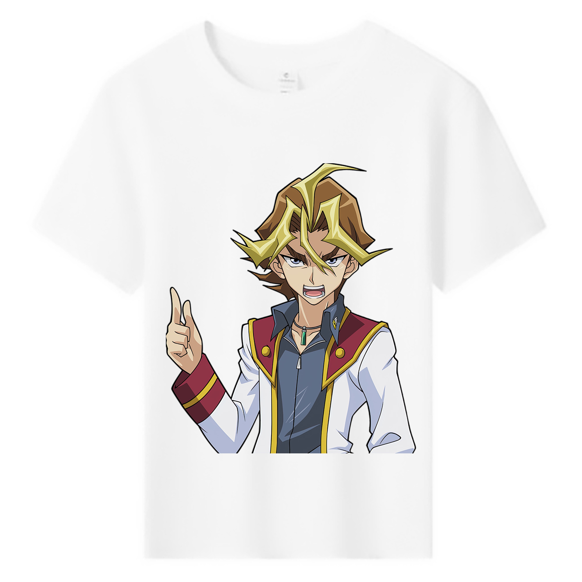（画像用） 遊☆戯☆王 Yu-Gi-Oh! 綿100％キッズTシャツ（フロントプリント）