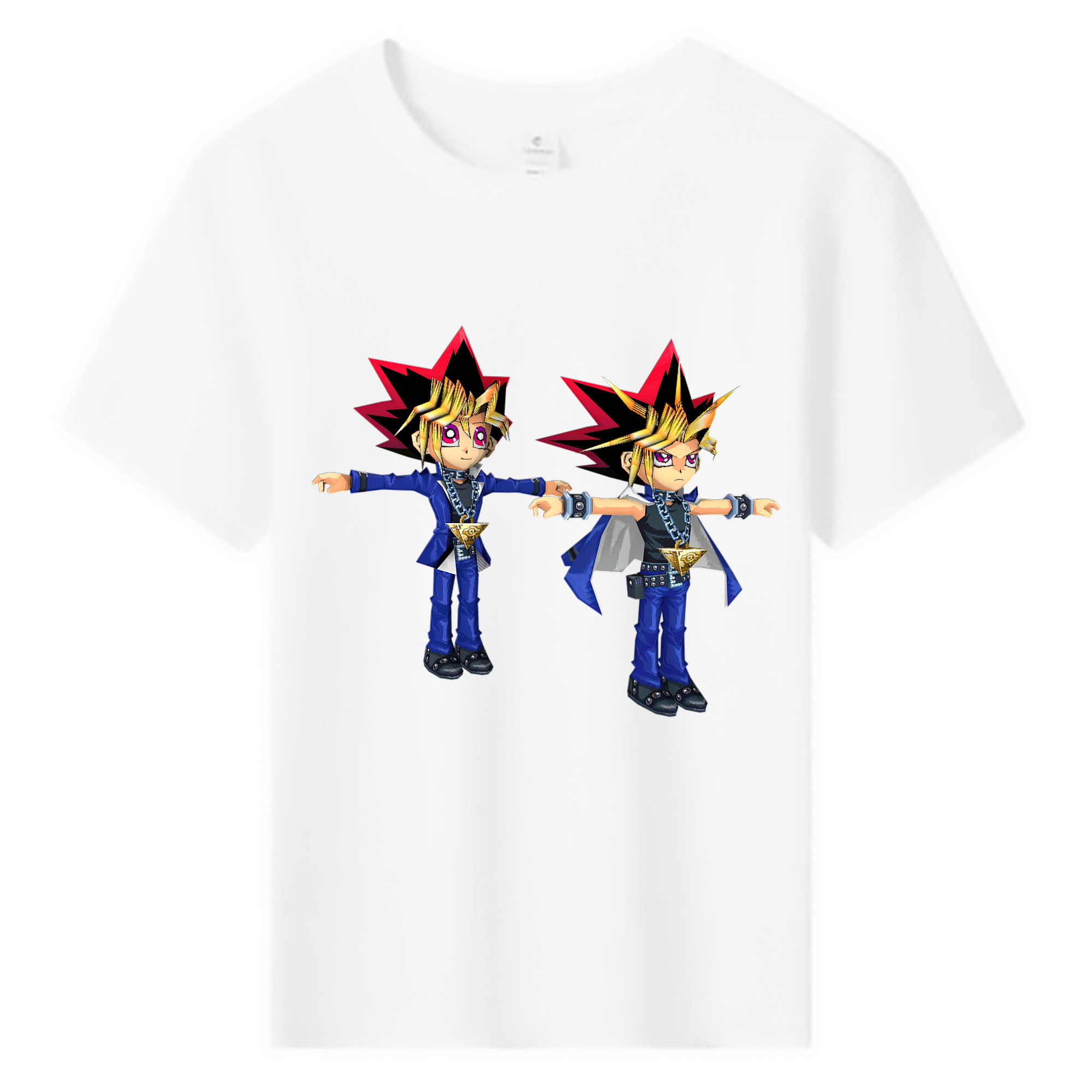 （画像用） 遊☆戯☆王 Yu-Gi-Oh! 綿100％キッズTシャツ（フロントプリント）