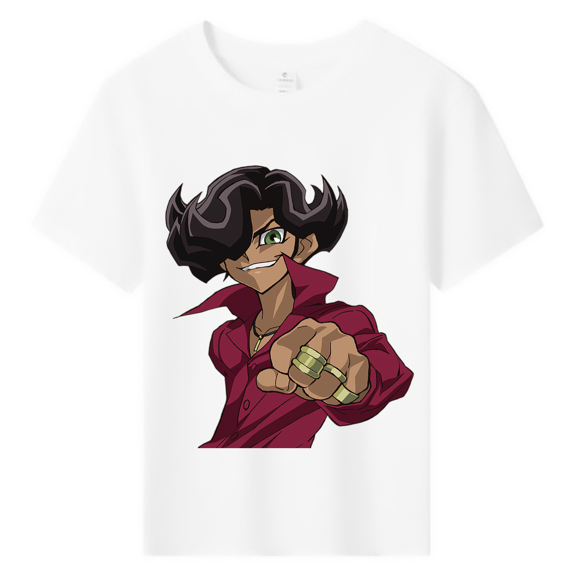 （画像用） 遊☆戯☆王 Yu-Gi-Oh! 綿100％キッズTシャツ（フロントプリント）