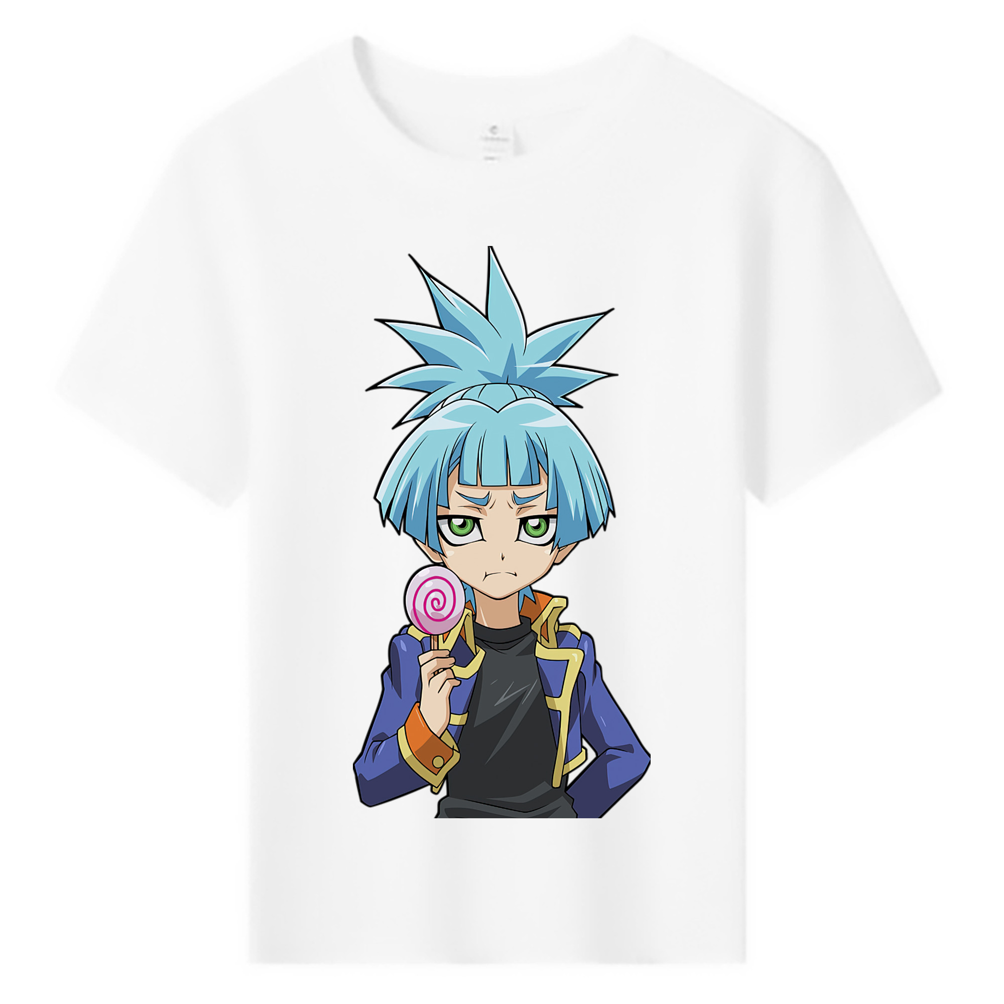 （画像用） 遊☆戯☆王 Yu-Gi-Oh! 綿100％キッズTシャツ（フロントプリント）