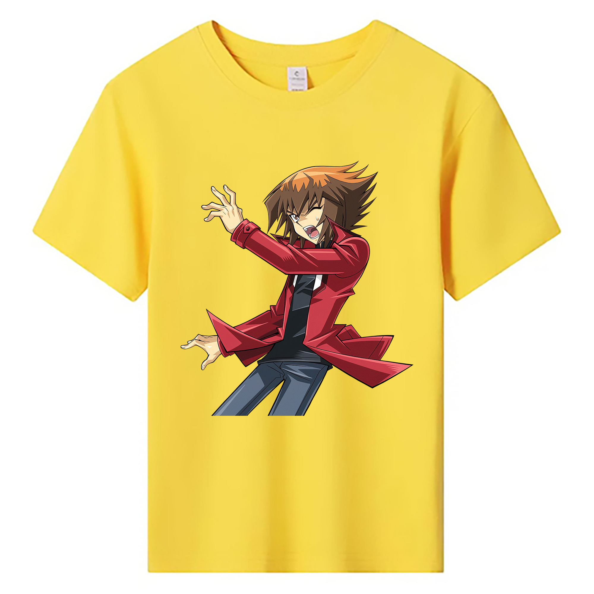（画像用） 遊☆戯☆王 Yu-Gi-Oh! 綿100％キッズTシャツ（フロントプリント）