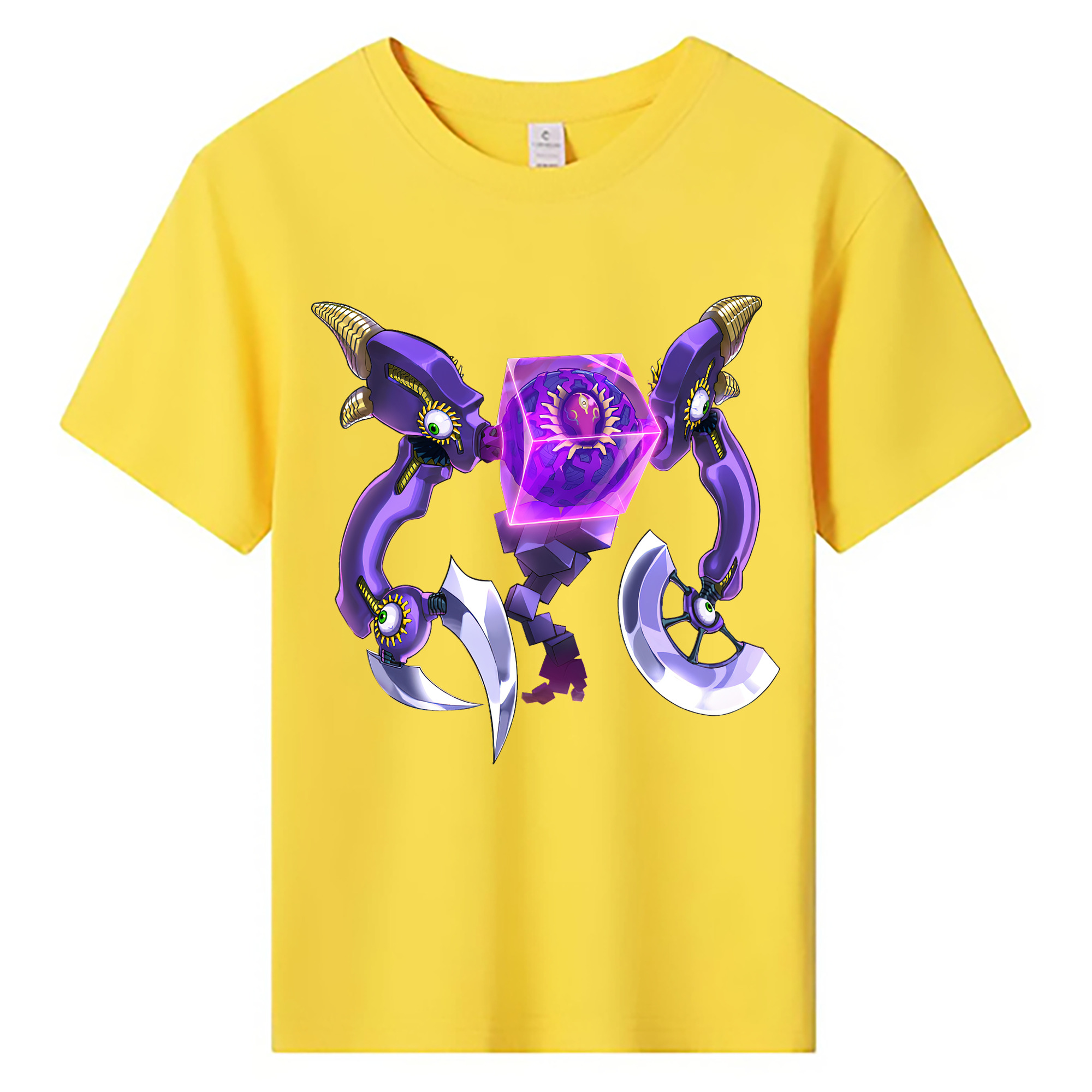（画像用） 遊☆戯☆王 Yu-Gi-Oh! 綿100％キッズTシャツ（フロントプリント）