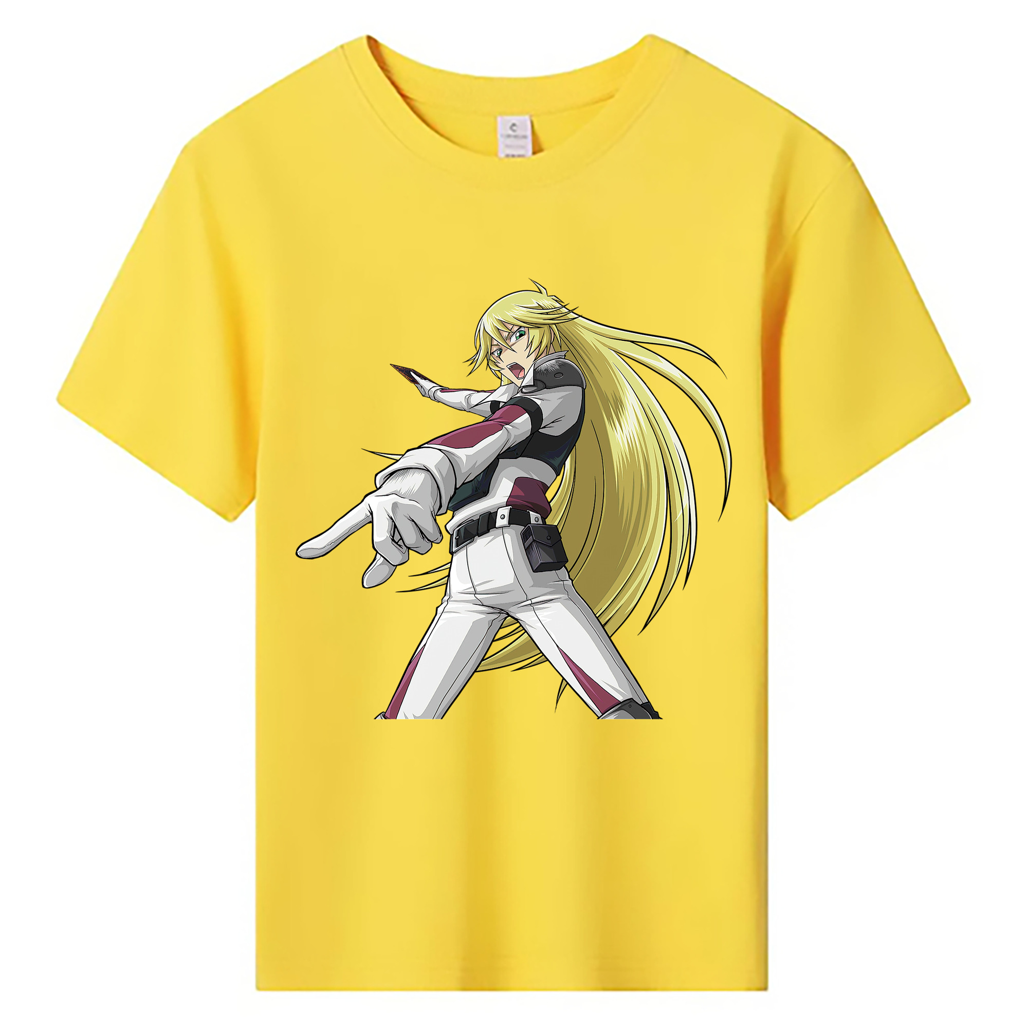 （画像用） 遊☆戯☆王 Yu-Gi-Oh! 綿100％キッズTシャツ（フロントプリント）