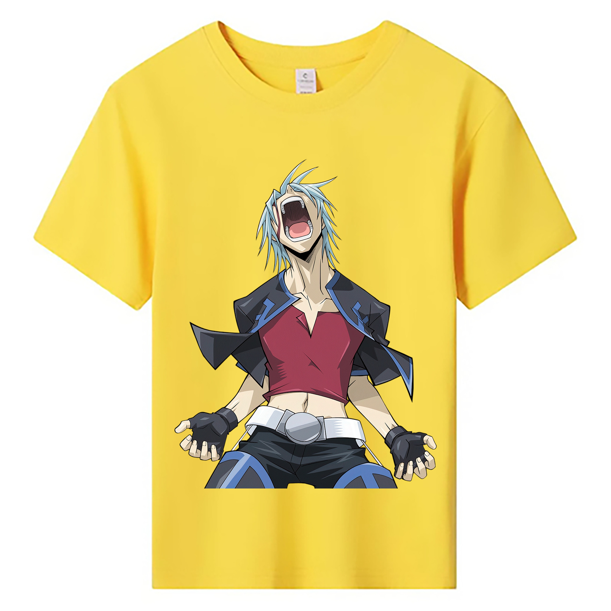 （画像用） 遊☆戯☆王 Yu-Gi-Oh! 綿100％キッズTシャツ（フロントプリント）
