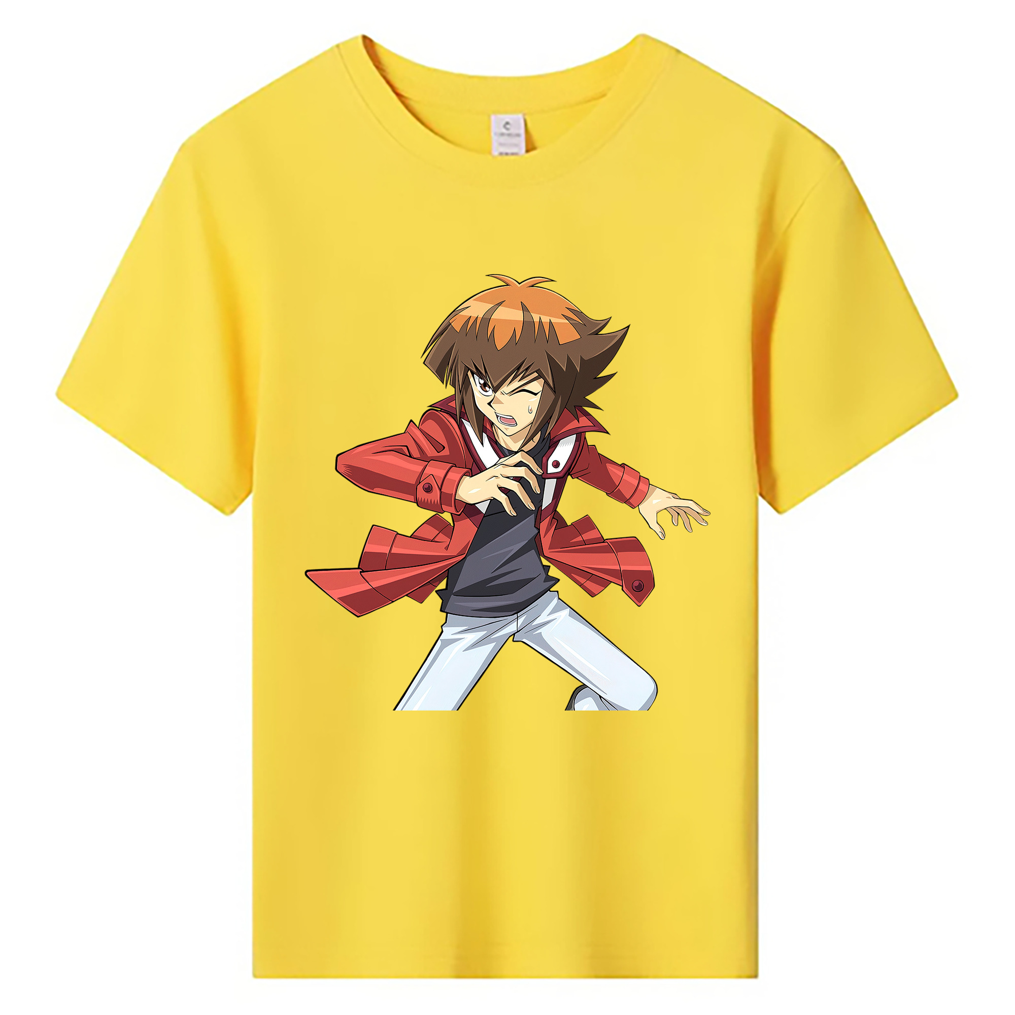 （画像用） 遊☆戯☆王 Yu-Gi-Oh! 綿100％キッズTシャツ（フロントプリント）