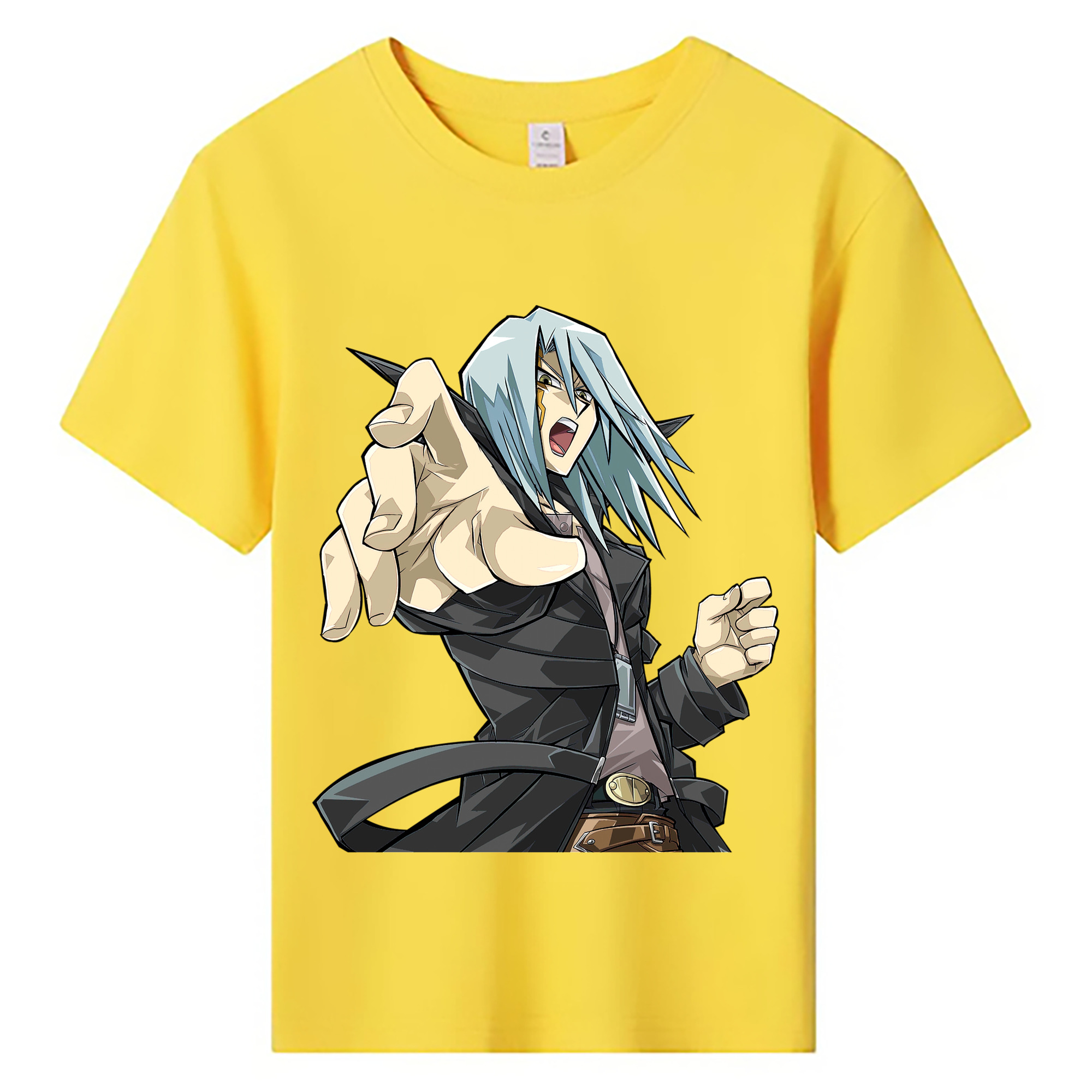 （画像用） 遊☆戯☆王 Yu-Gi-Oh! 綿100％キッズTシャツ（フロントプリント）