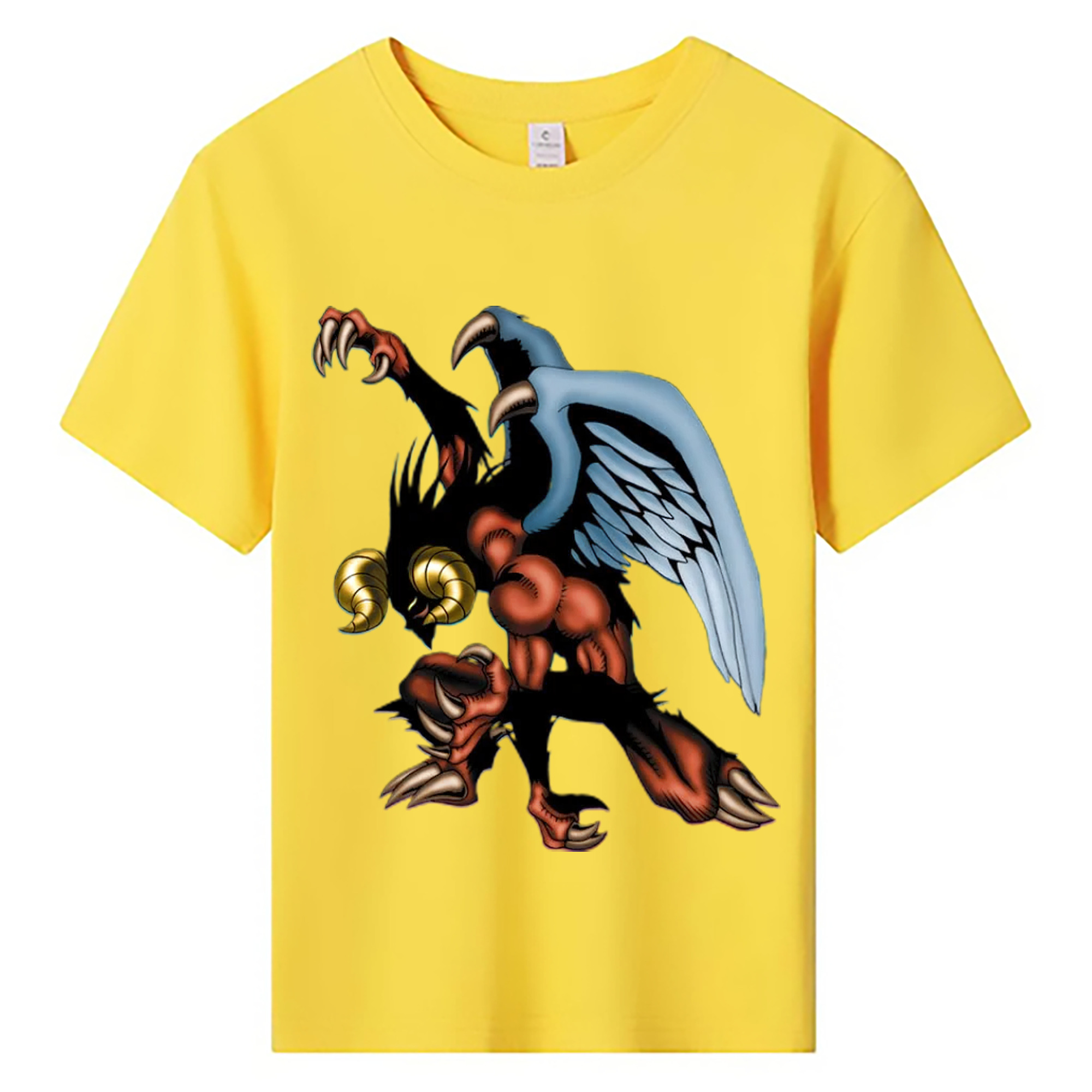 （画像用） 遊☆戯☆王 Yu-Gi-Oh! 綿100％キッズTシャツ（フロントプリント）