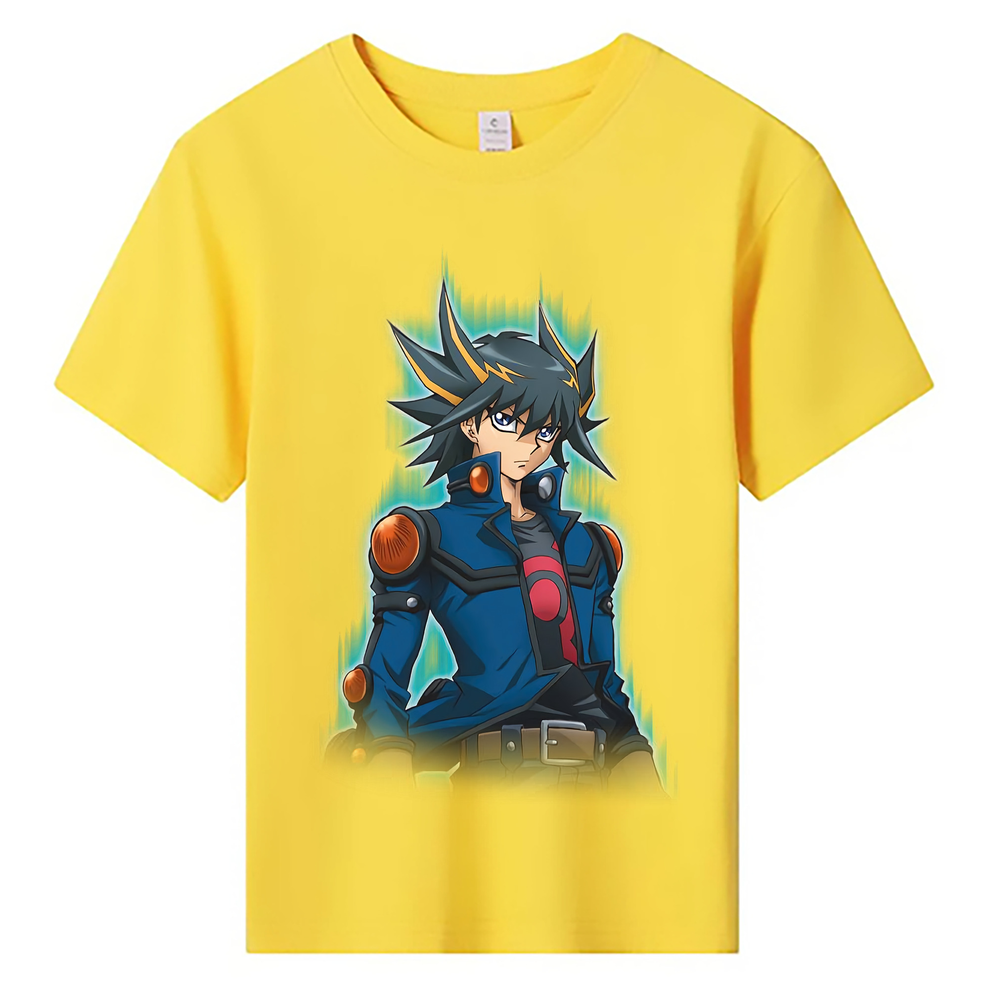 （画像用） 遊☆戯☆王 Yu-Gi-Oh! 綿100％キッズTシャツ（フロントプリント）