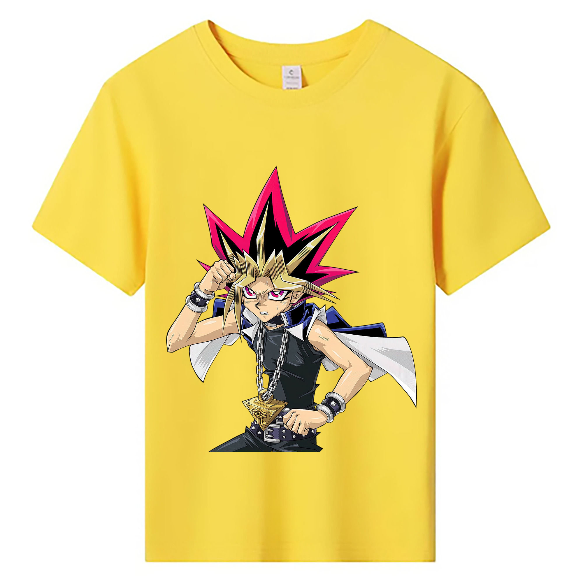 （画像用） 遊☆戯☆王 Yu-Gi-Oh! 綿100％キッズTシャツ（フロントプリント）