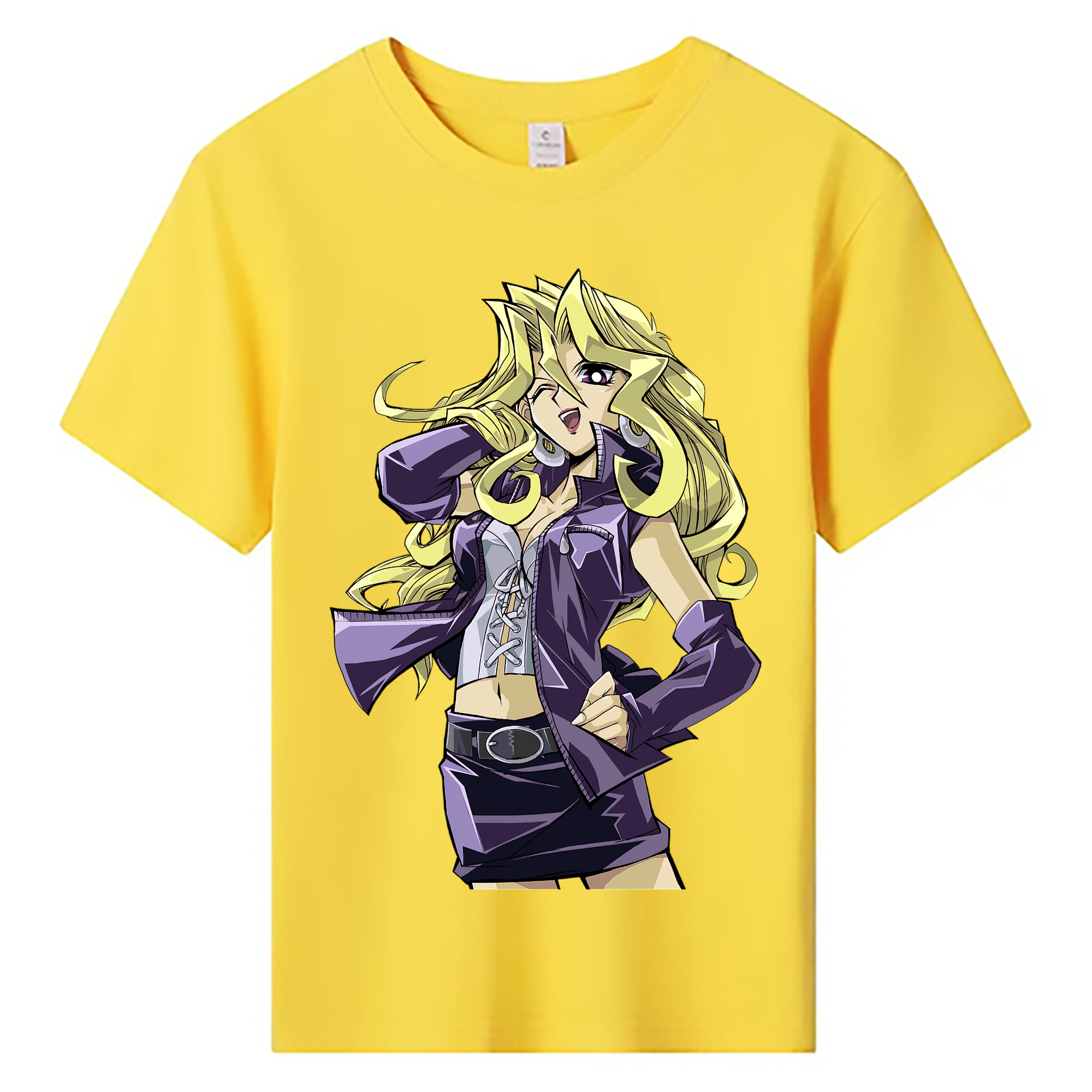 （画像用） 遊☆戯☆王 Yu-Gi-Oh! 綿100％キッズTシャツ（フロントプリント）