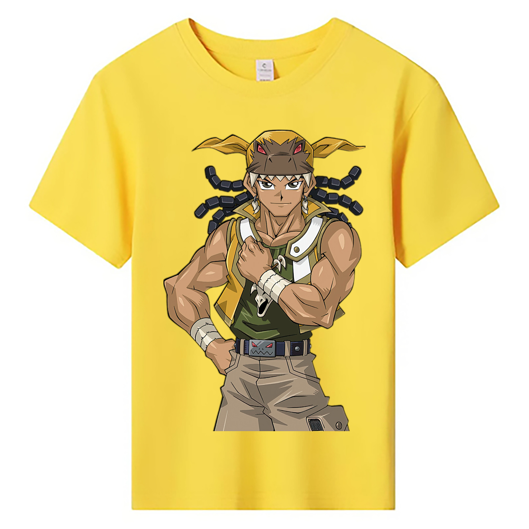 （画像用） 遊☆戯☆王 Yu-Gi-Oh! 綿100％キッズTシャツ（フロントプリント）