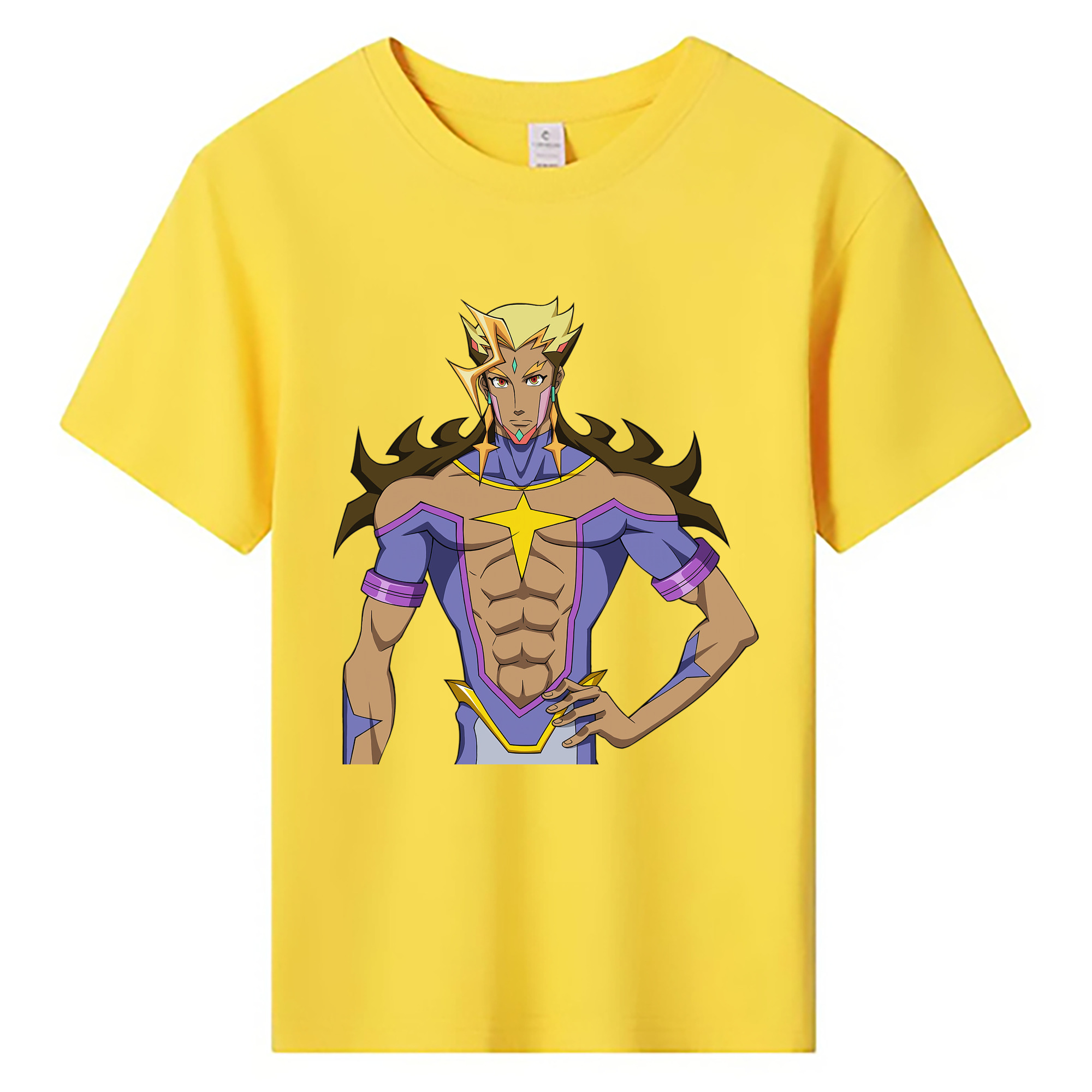 （画像用） 遊☆戯☆王 Yu-Gi-Oh! 綿100％キッズTシャツ（フロントプリント）