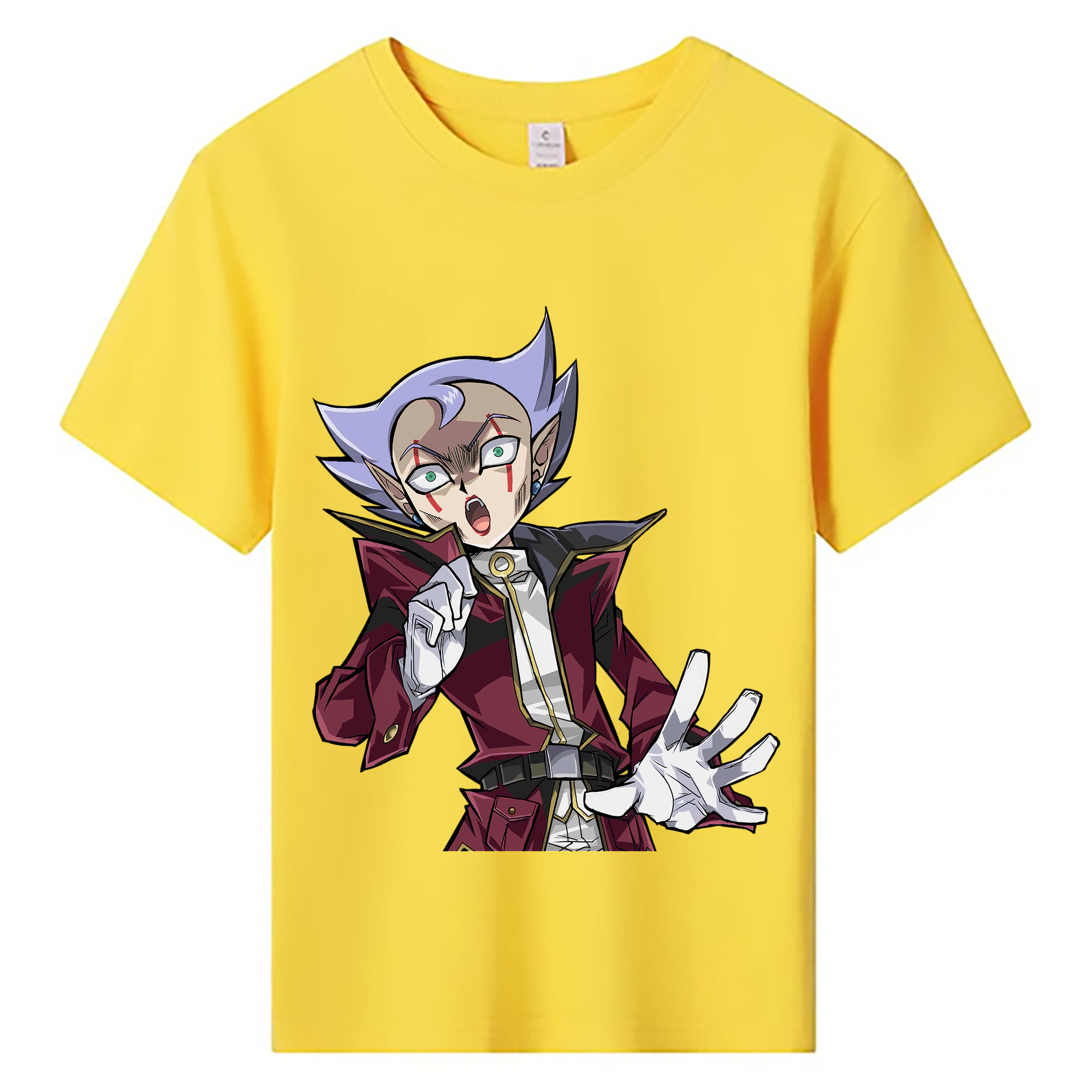 （画像用） 遊☆戯☆王 Yu-Gi-Oh! 綿100％キッズTシャツ（フロントプリント）