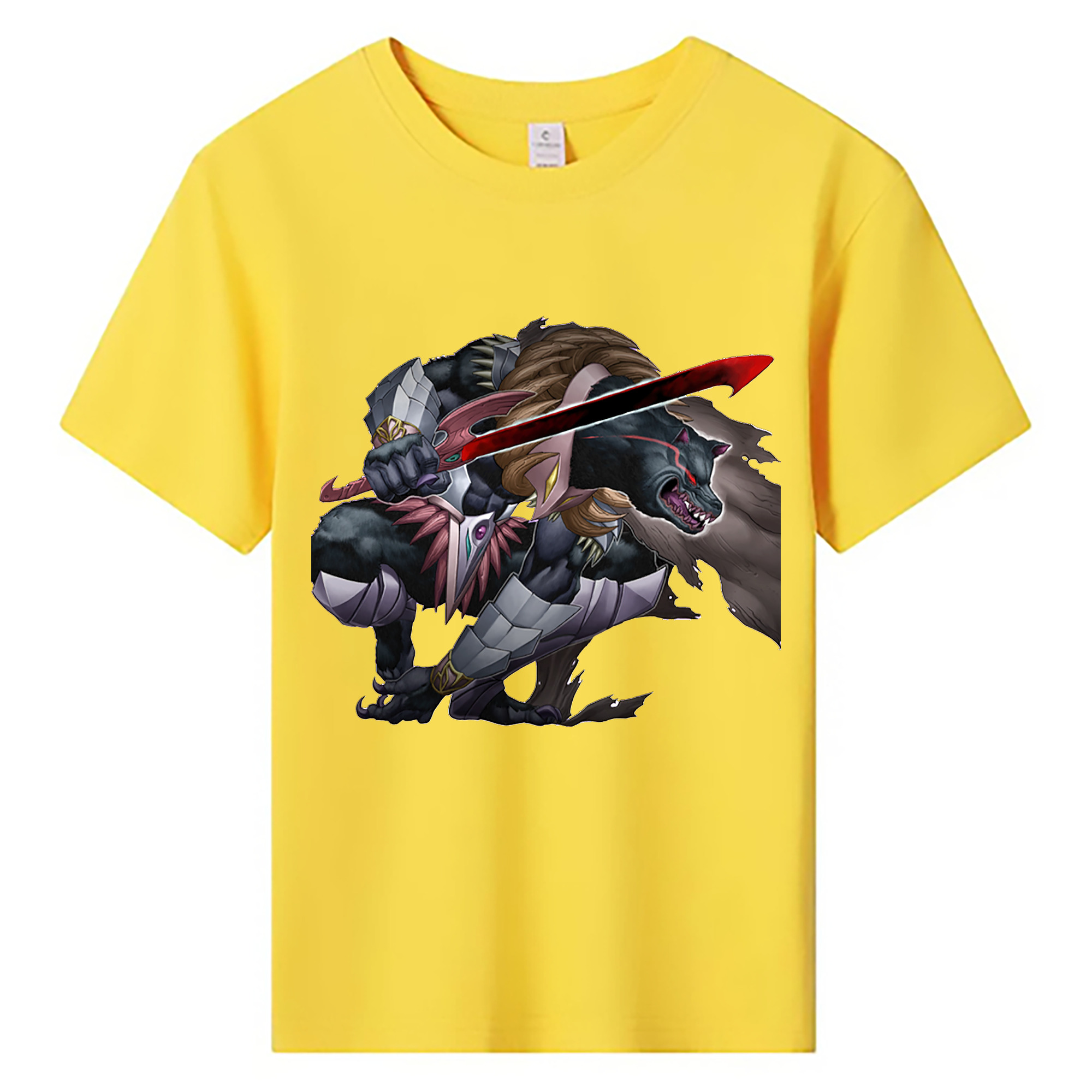 （画像用） 遊☆戯☆王 Yu-Gi-Oh! 綿100％キッズTシャツ（フロントプリント）