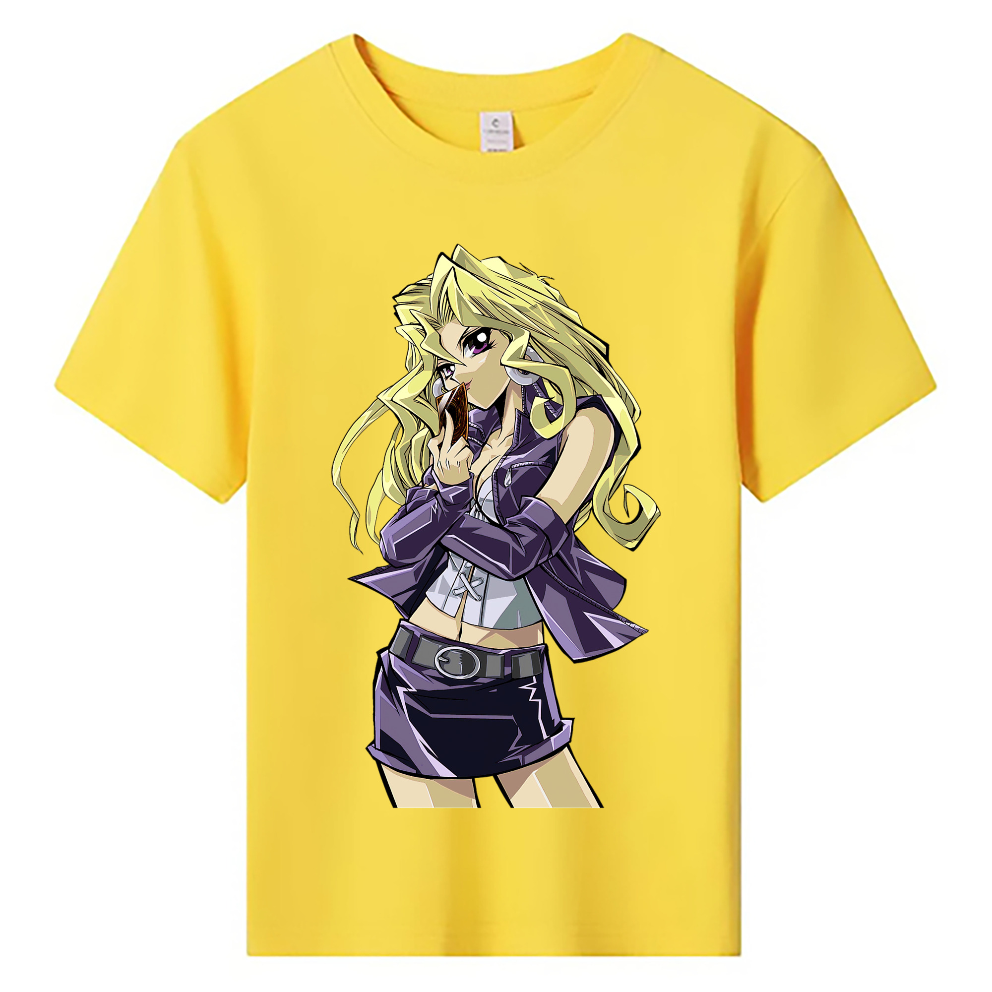 （画像用） 遊☆戯☆王 Yu-Gi-Oh! 綿100％キッズTシャツ（フロントプリント）