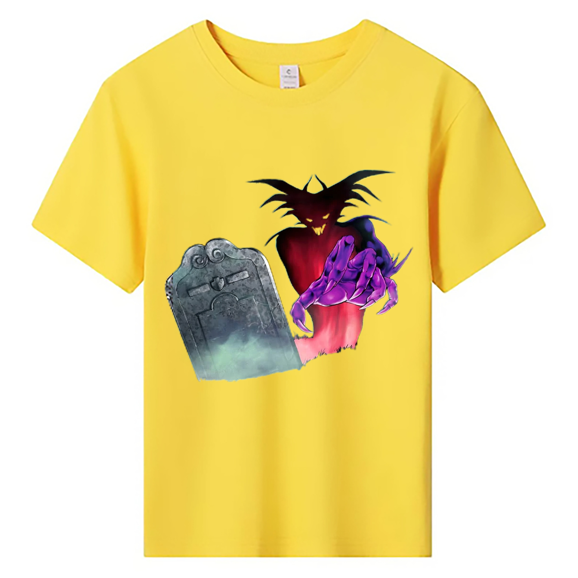 （画像用） 遊☆戯☆王 Yu-Gi-Oh! 綿100％キッズTシャツ（フロントプリント）