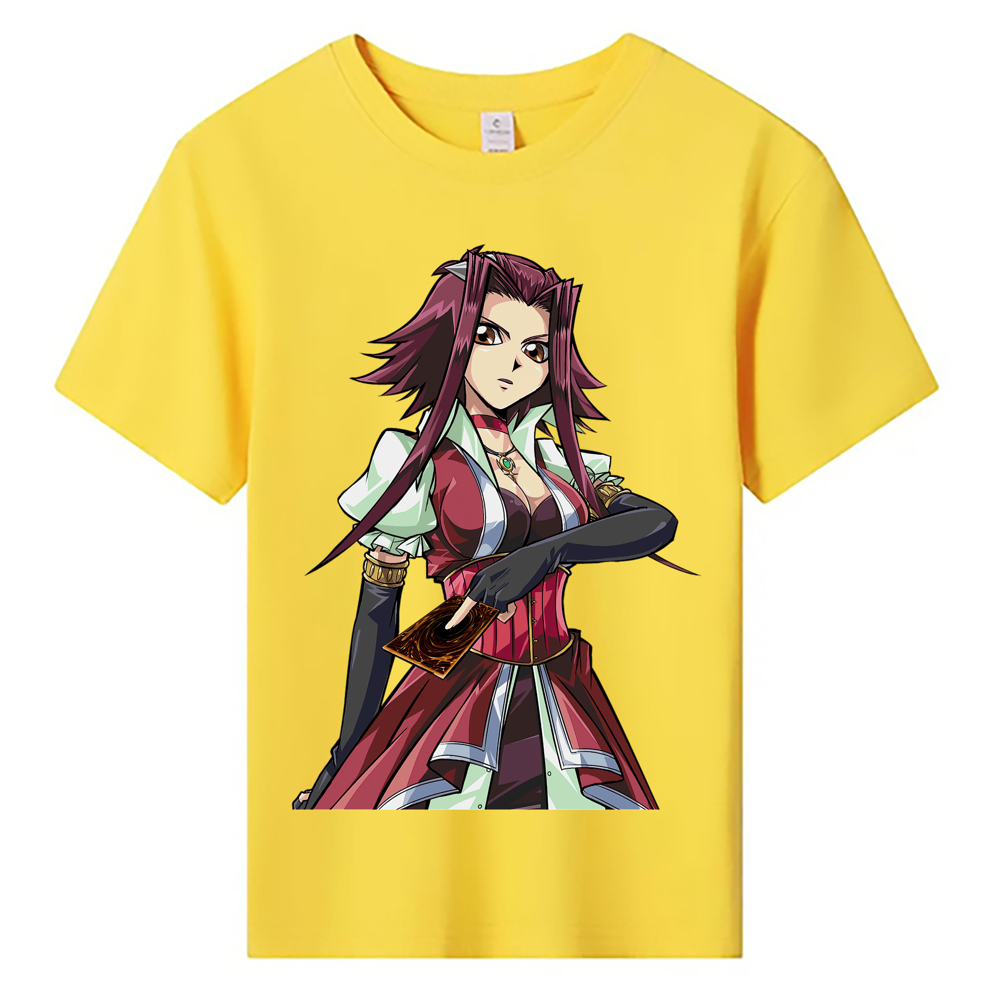 （画像用） 遊☆戯☆王 Yu-Gi-Oh! 綿100％キッズTシャツ（フロントプリント）