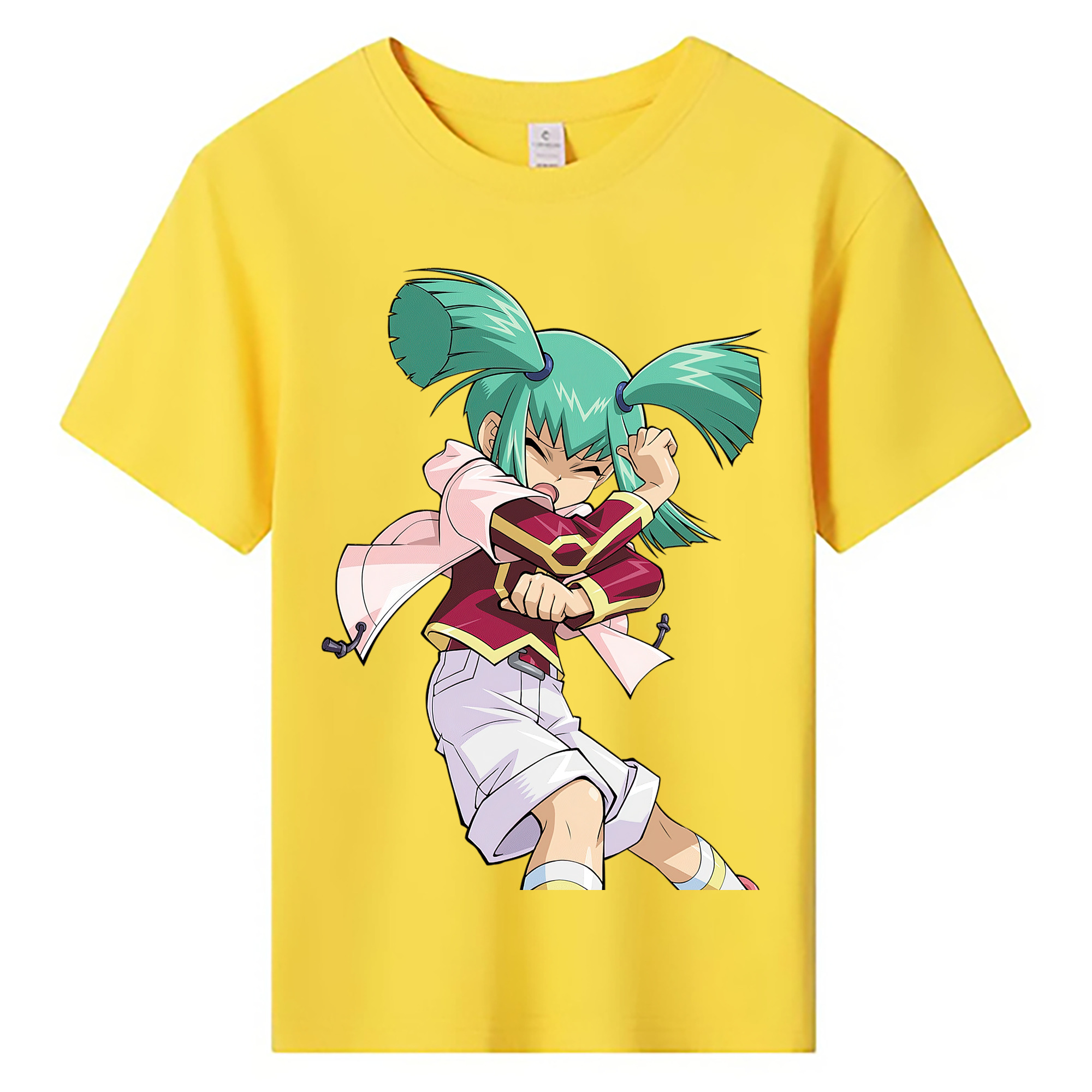 （画像用） 遊☆戯☆王 Yu-Gi-Oh! 綿100％キッズTシャツ（フロントプリント）