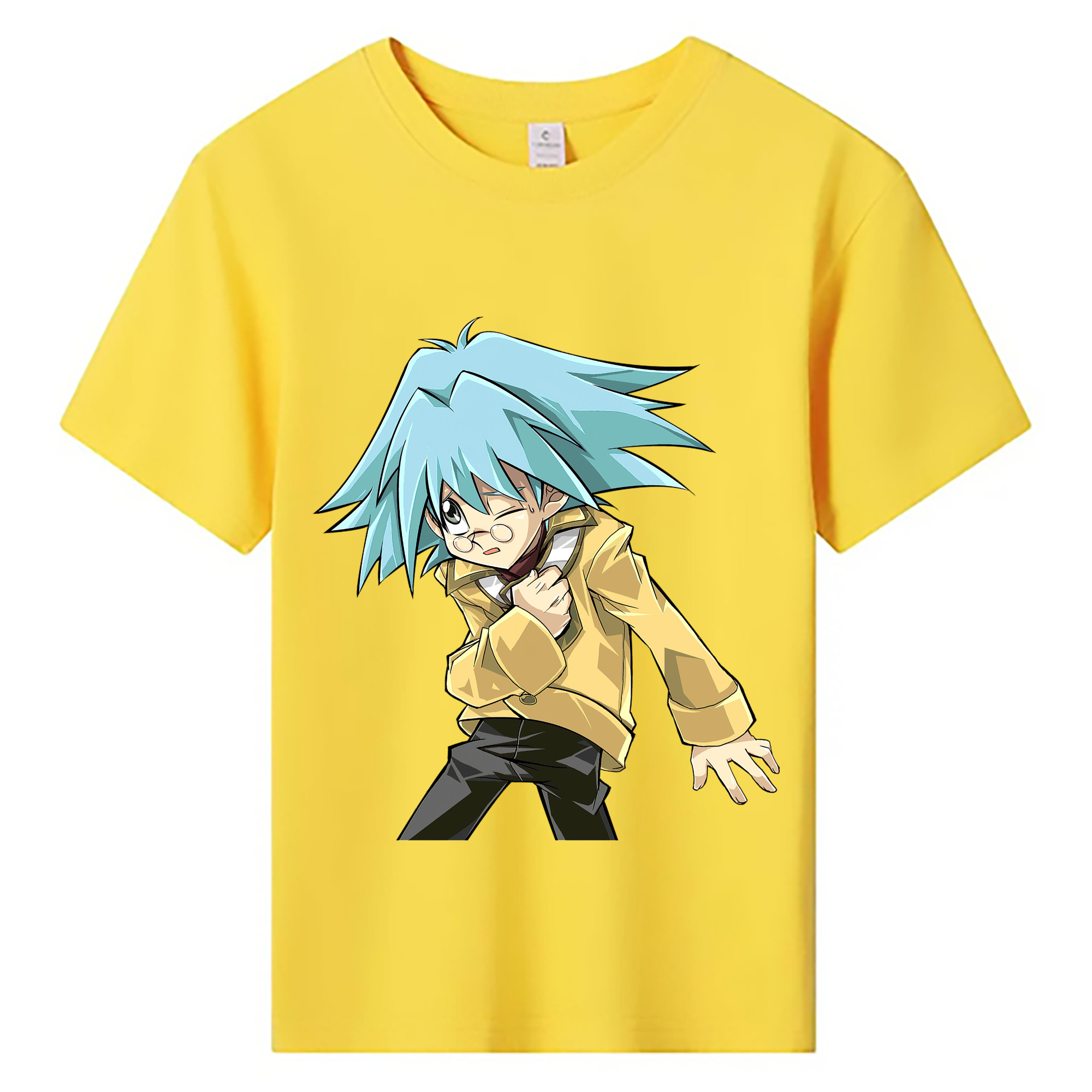 （画像用） 遊☆戯☆王 Yu-Gi-Oh! 綿100％キッズTシャツ（フロントプリント）