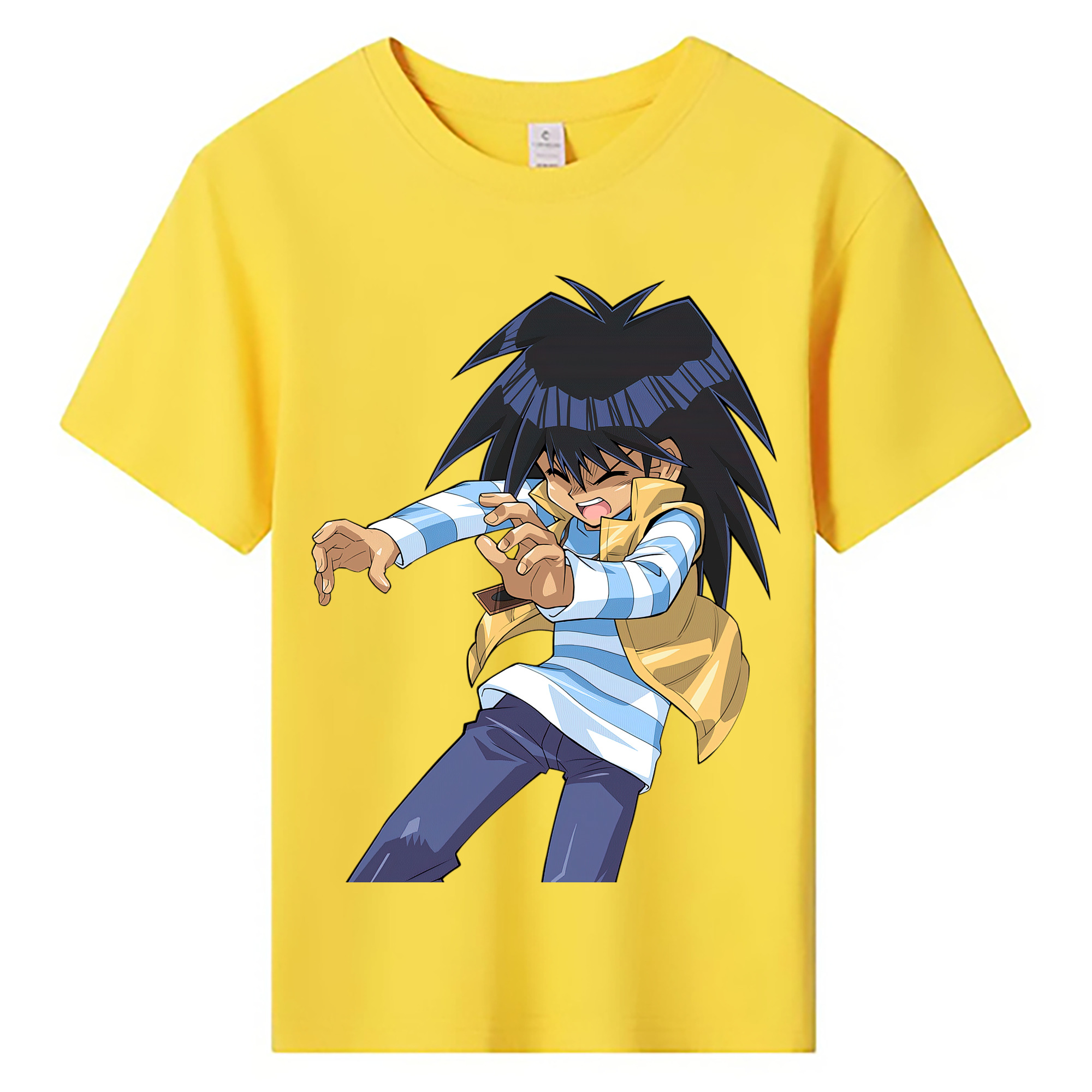 （画像用） 遊☆戯☆王 Yu-Gi-Oh! 綿100％キッズTシャツ（フロントプリント）