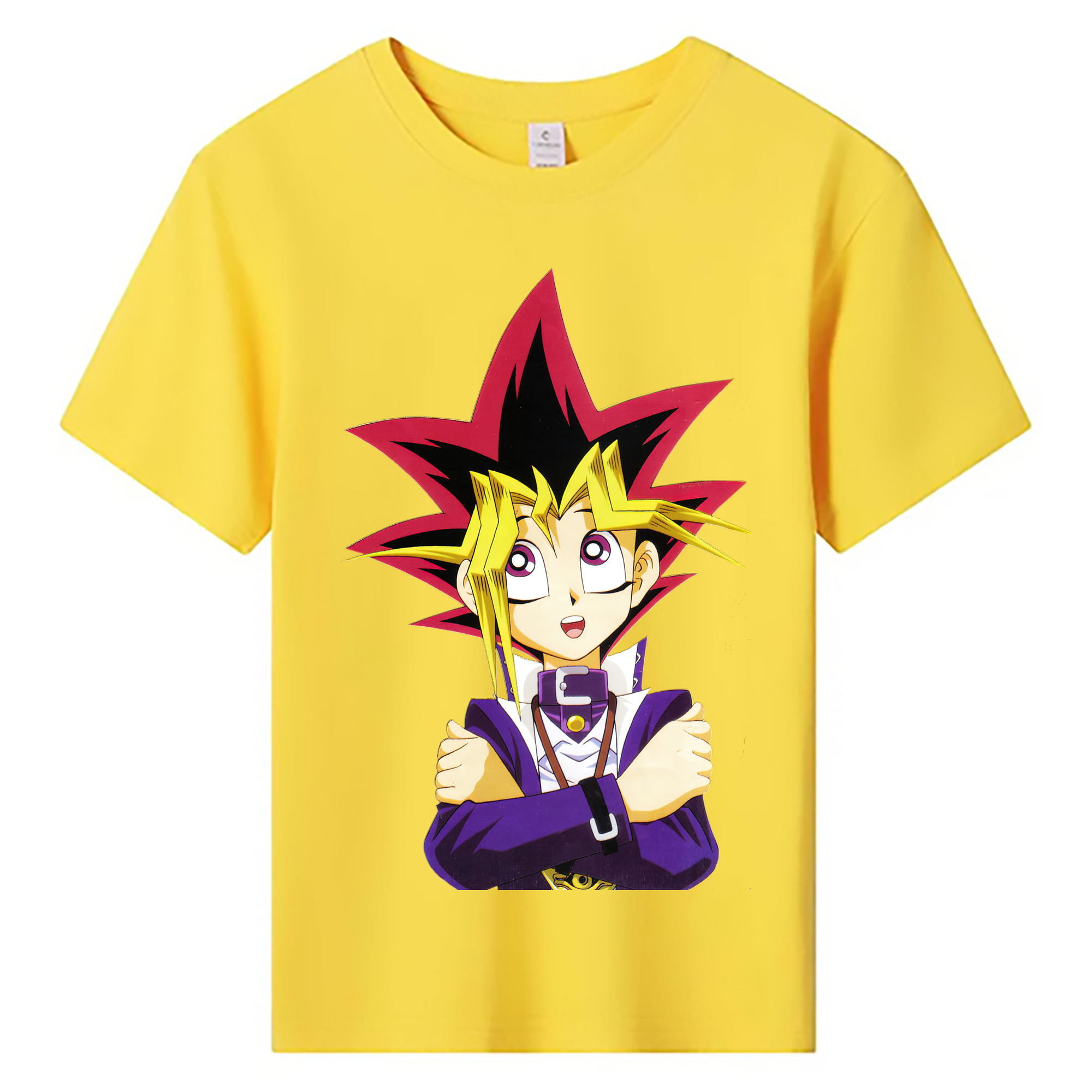 （画像用） 遊☆戯☆王 Yu-Gi-Oh! 綿100％キッズTシャツ（フロントプリント）