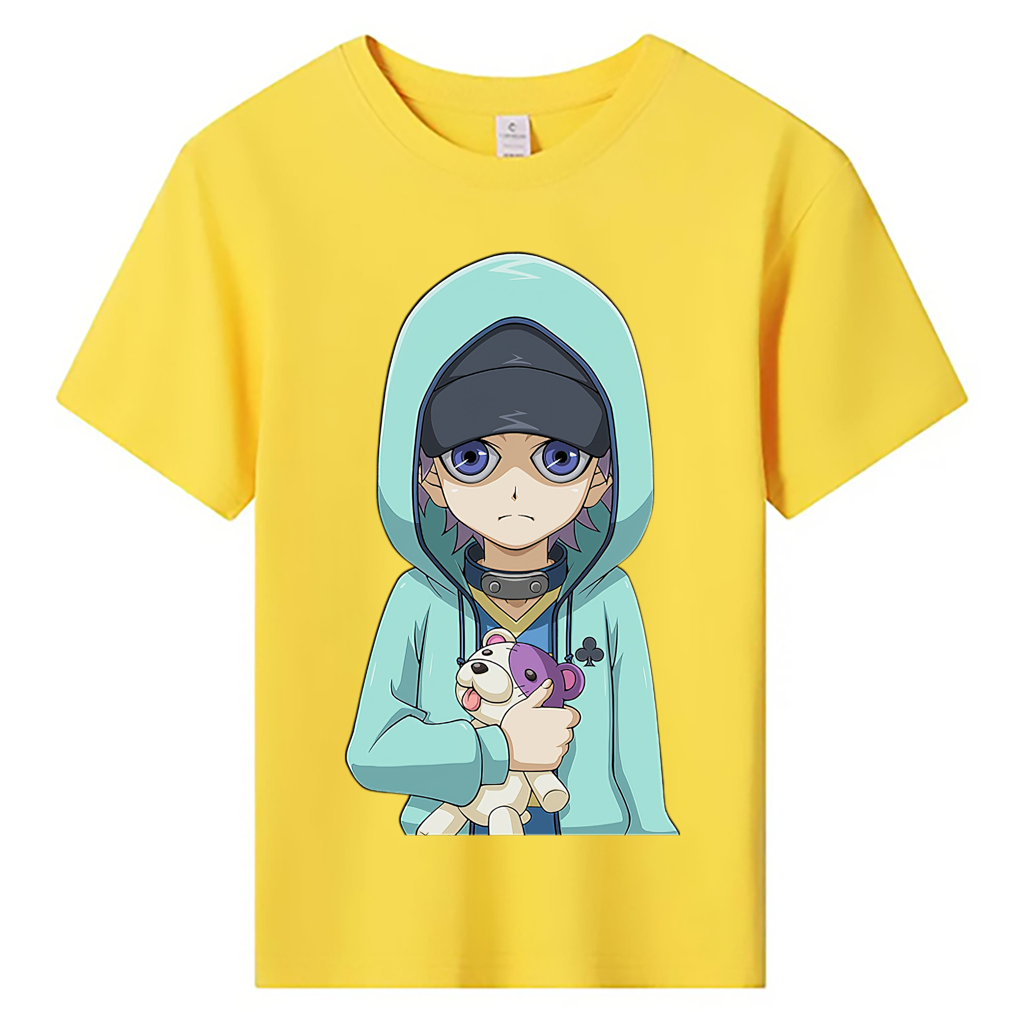 （画像用） 遊☆戯☆王 Yu-Gi-Oh! 綿100％キッズTシャツ（フロントプリント）