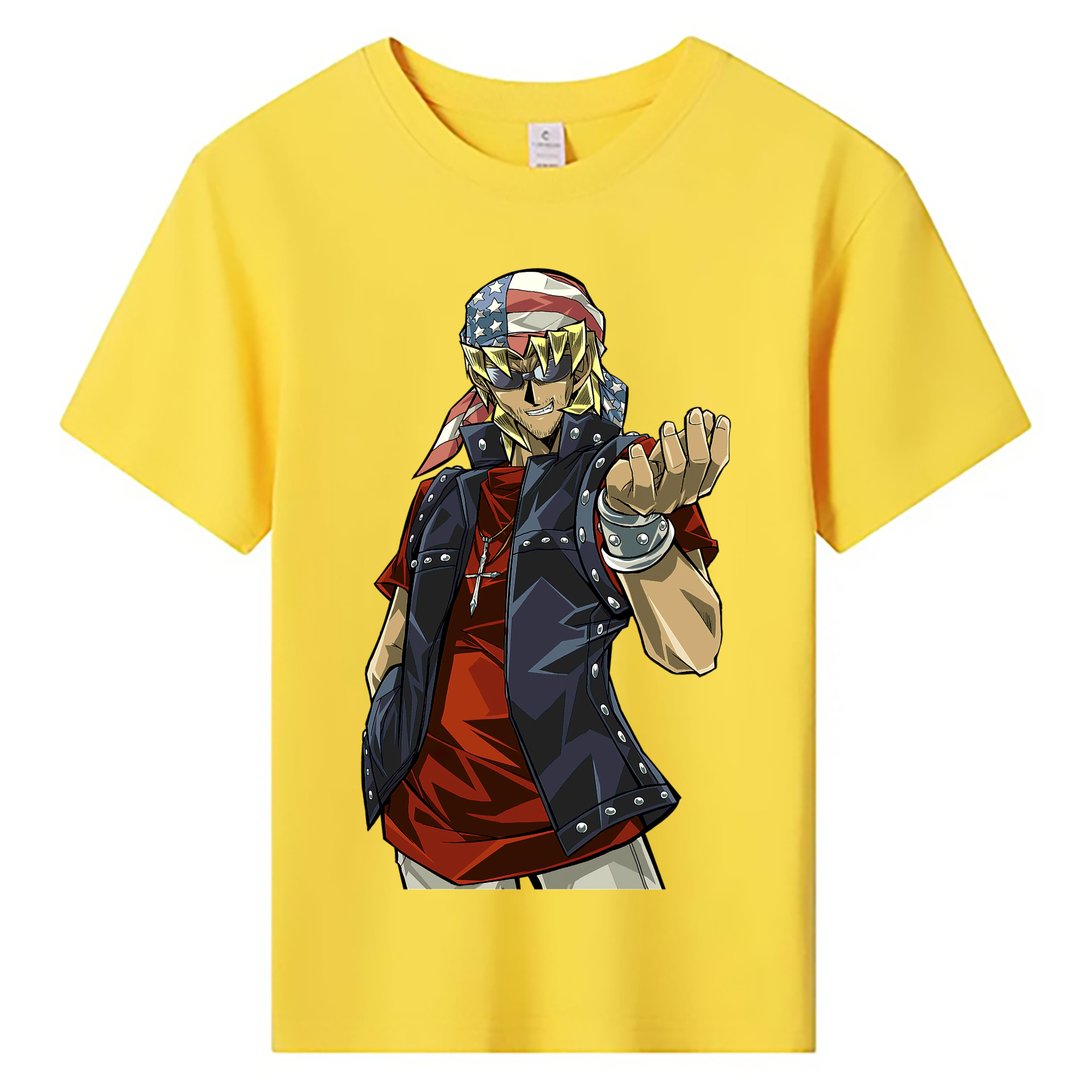 （画像用） 遊☆戯☆王 Yu-Gi-Oh! 綿100％キッズTシャツ（フロントプリント）