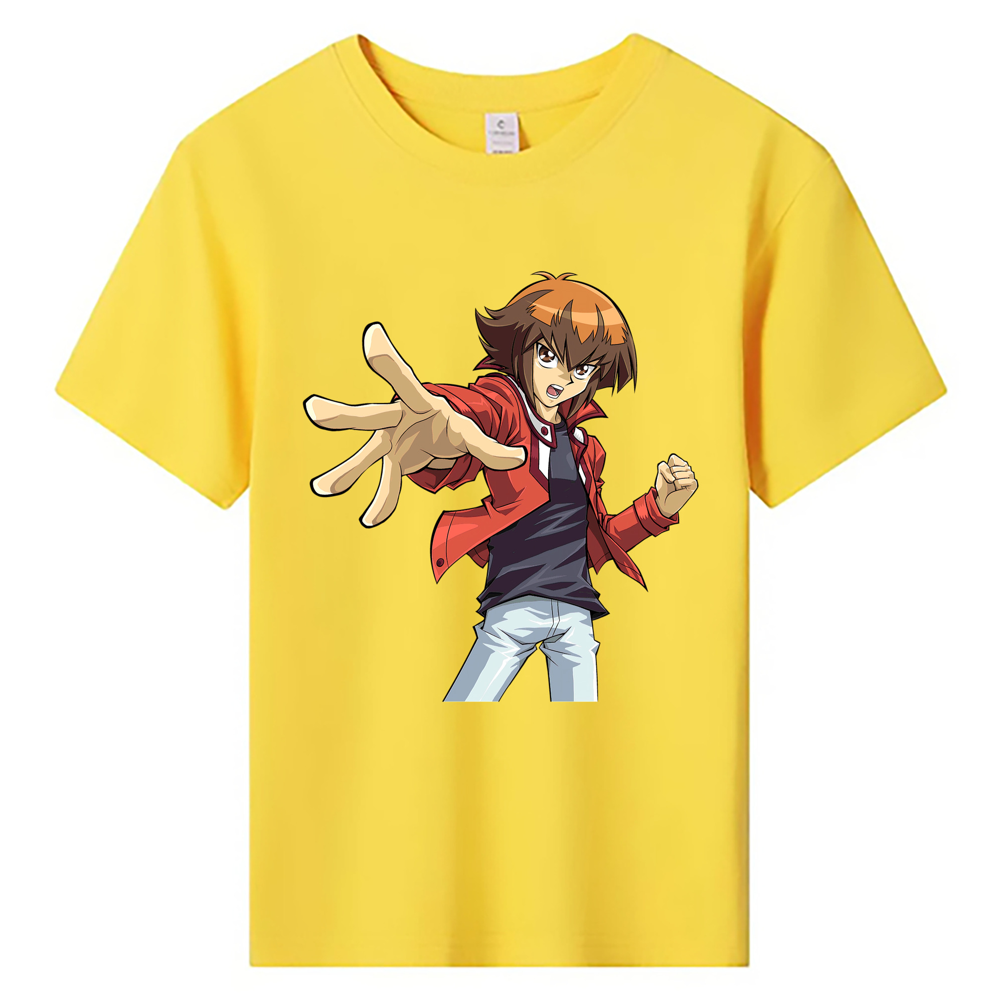 （画像用） 遊☆戯☆王 Yu-Gi-Oh! 綿100％キッズTシャツ（フロントプリント）