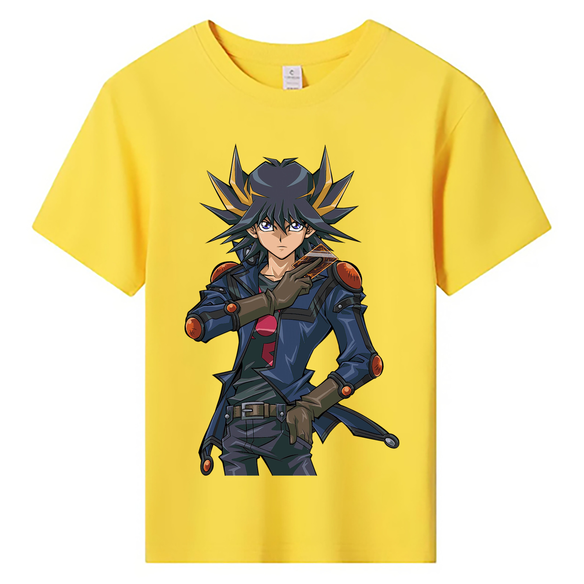 （画像用） 遊☆戯☆王 Yu-Gi-Oh! 綿100％キッズTシャツ（フロントプリント）