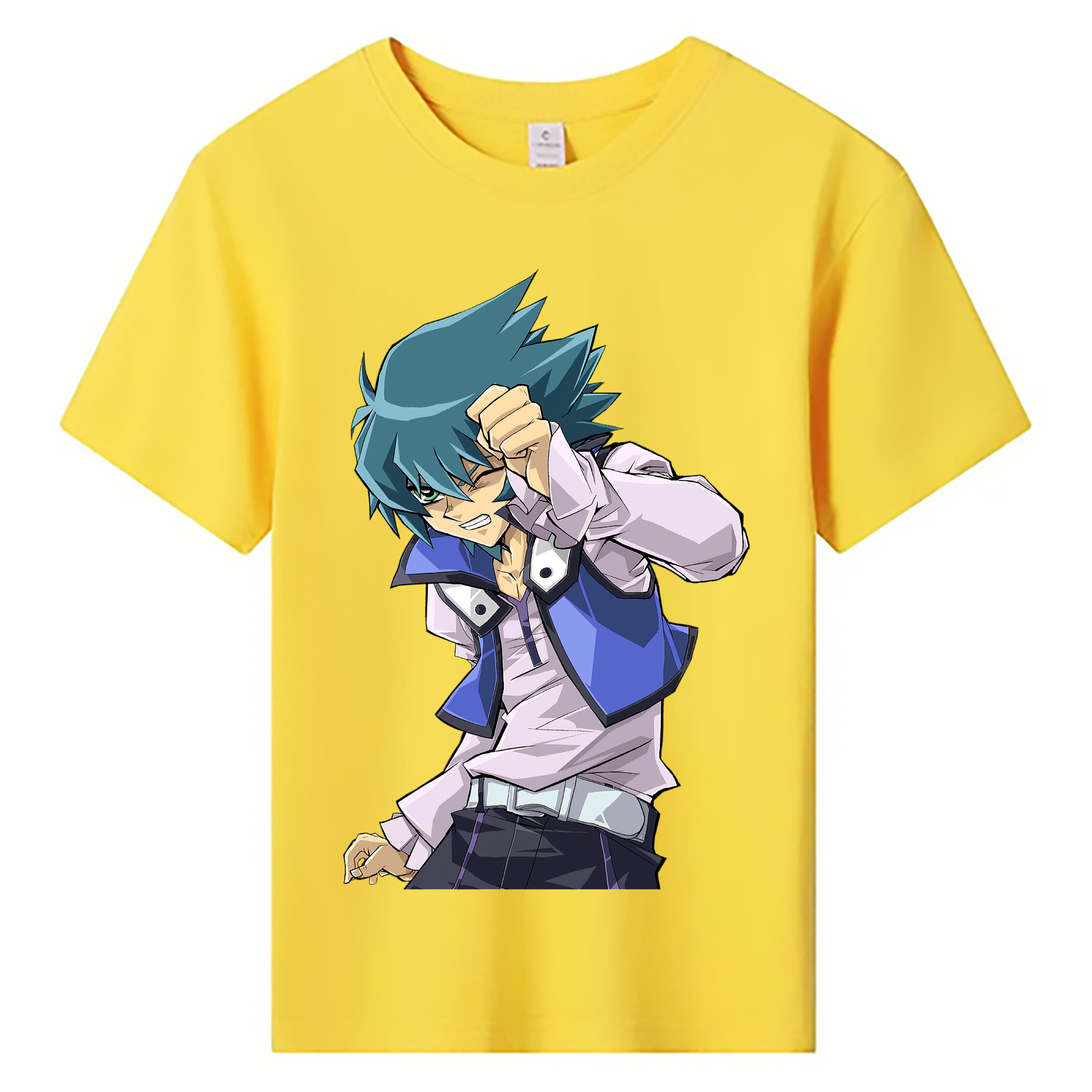 （画像用） 遊☆戯☆王 Yu-Gi-Oh! 綿100％キッズTシャツ（フロントプリント）