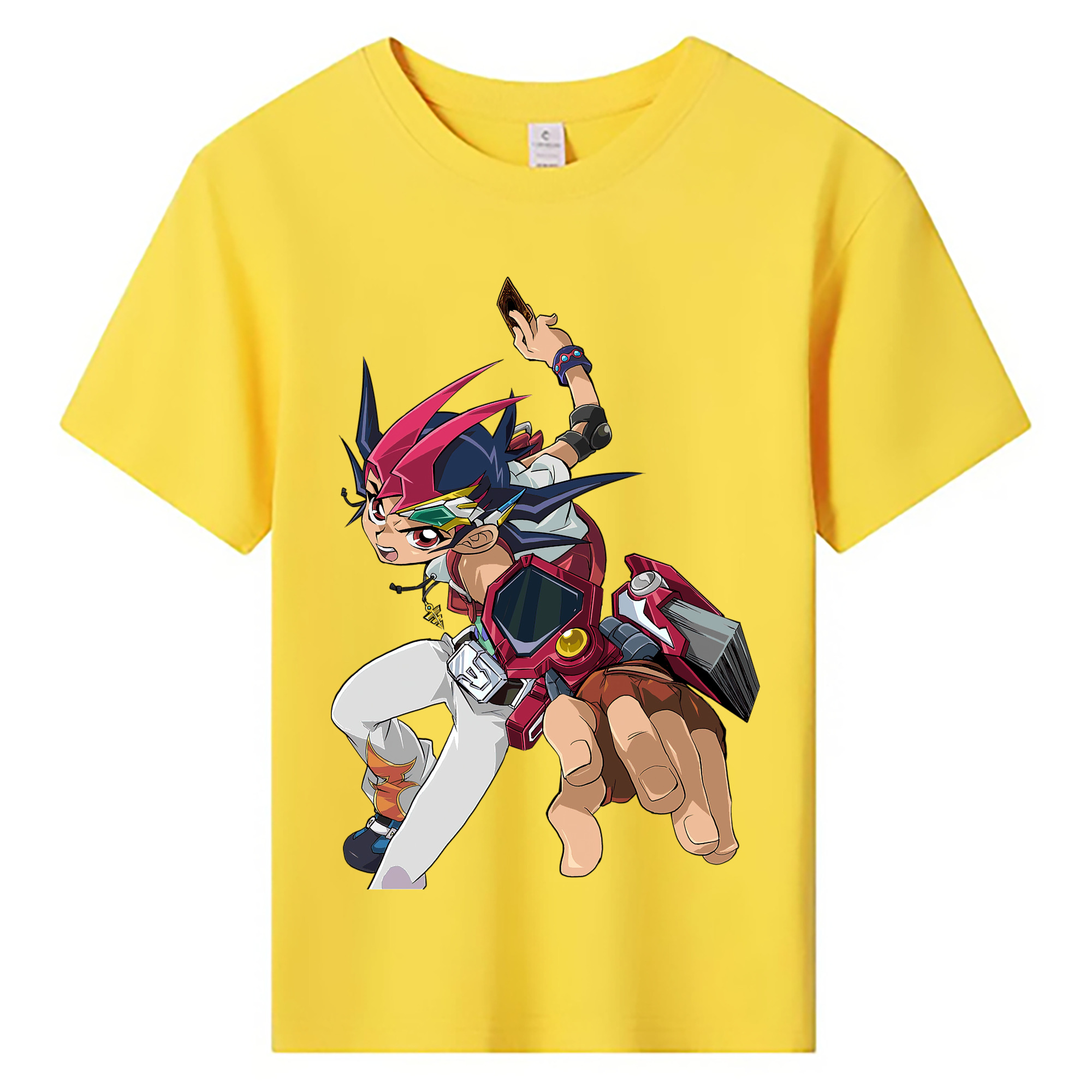 （画像用） 遊☆戯☆王 Yu-Gi-Oh! 綿100％キッズTシャツ（フロントプリント）