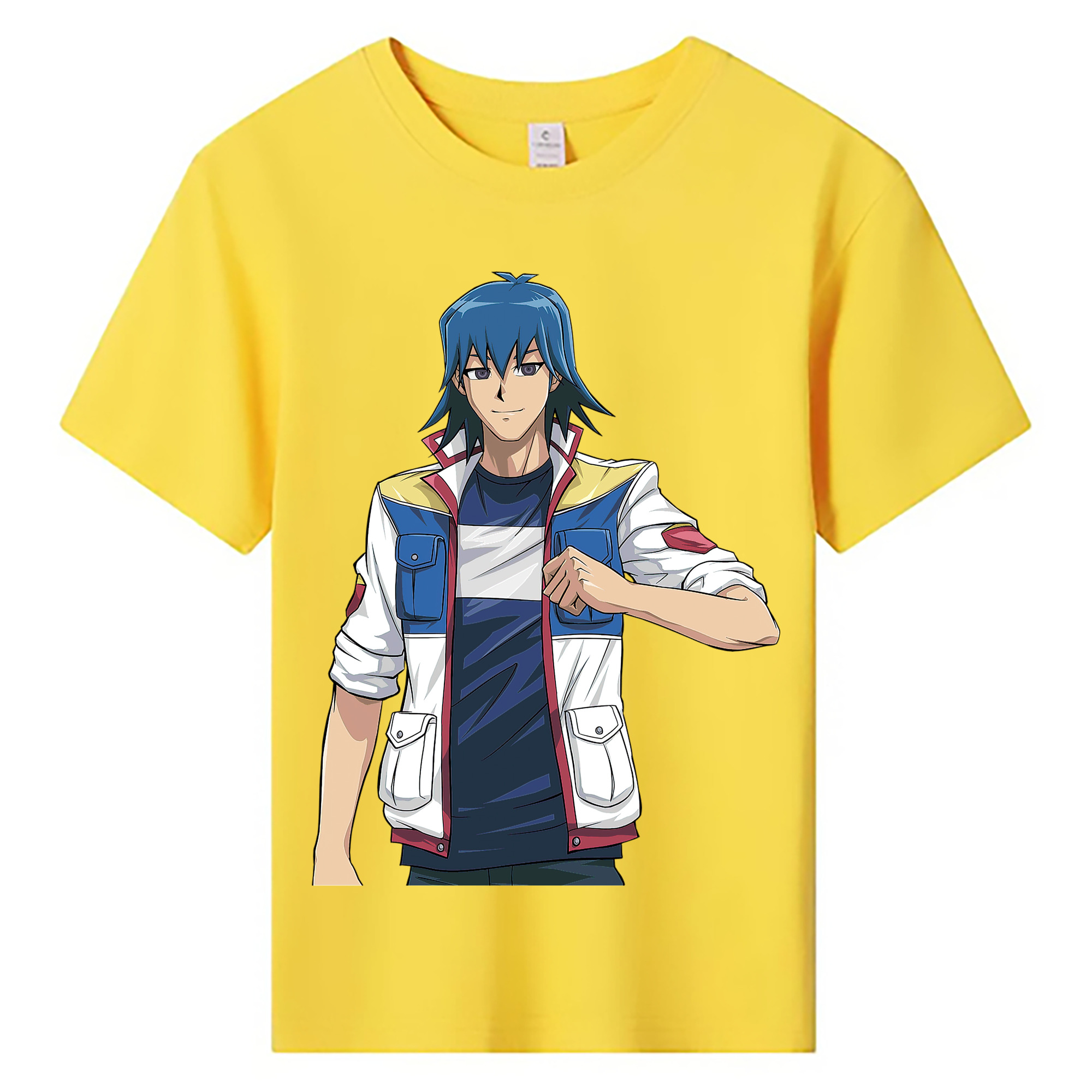 （画像用） 遊☆戯☆王 Yu-Gi-Oh! 綿100％キッズTシャツ（フロントプリント）