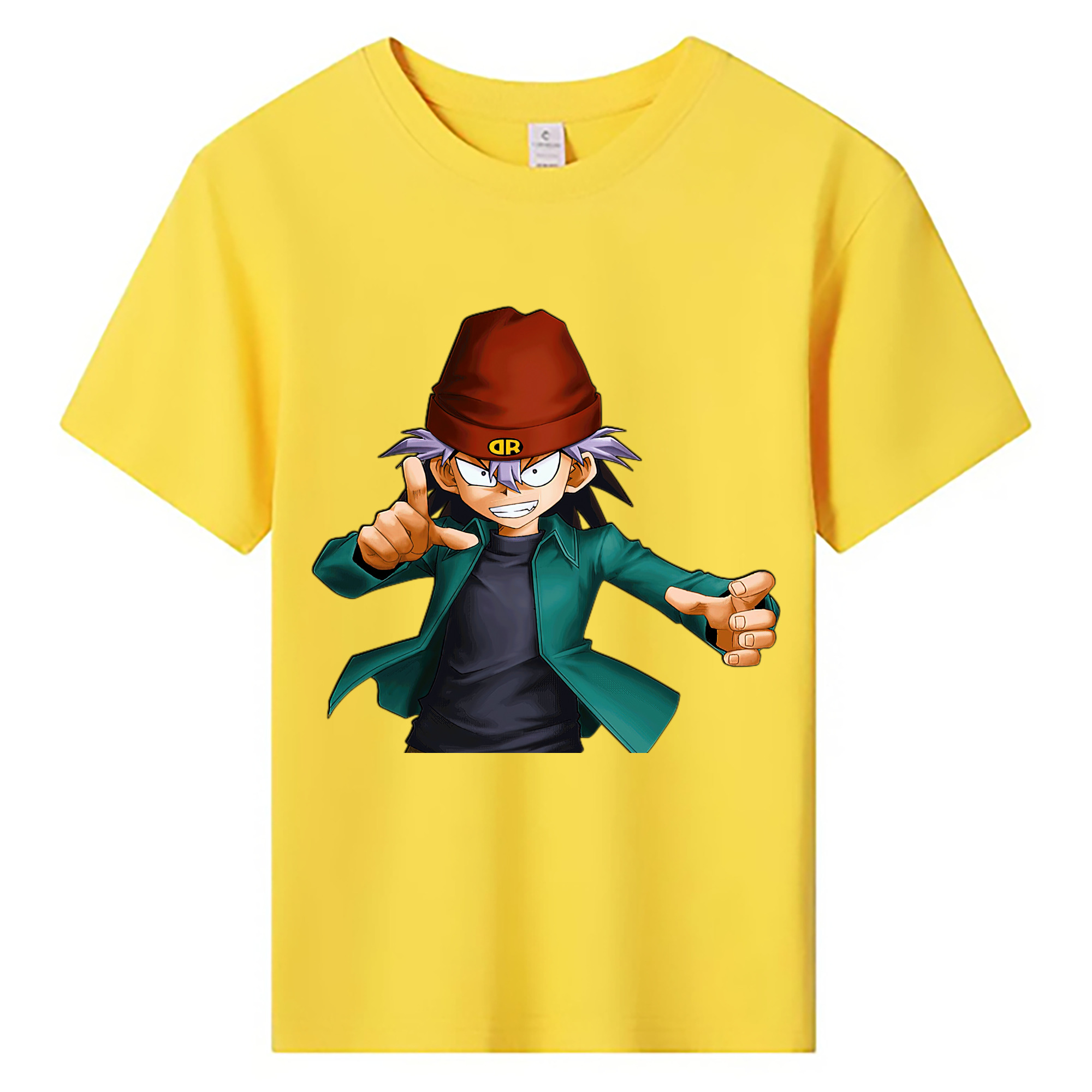（画像用） 遊☆戯☆王 Yu-Gi-Oh! 綿100％キッズTシャツ（フロントプリント）