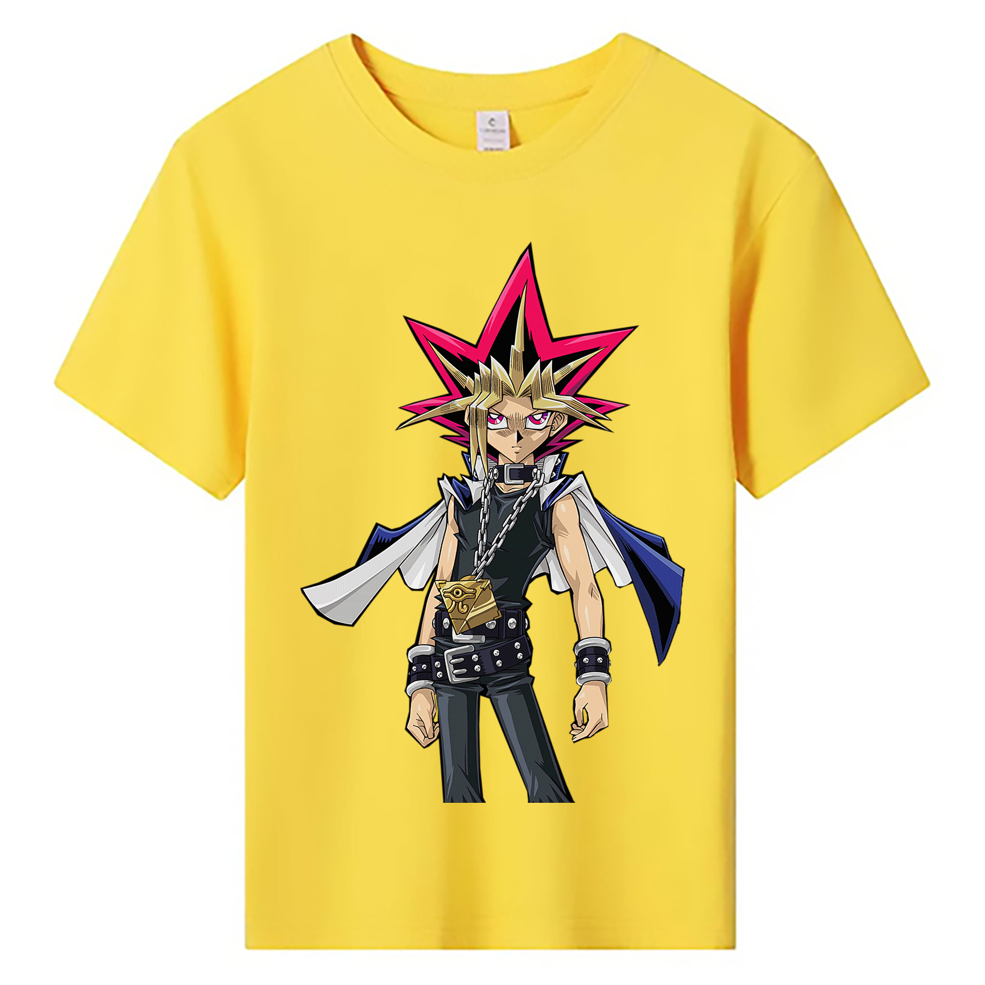 （画像用） 遊☆戯☆王 Yu-Gi-Oh! 綿100％キッズTシャツ（フロントプリント）