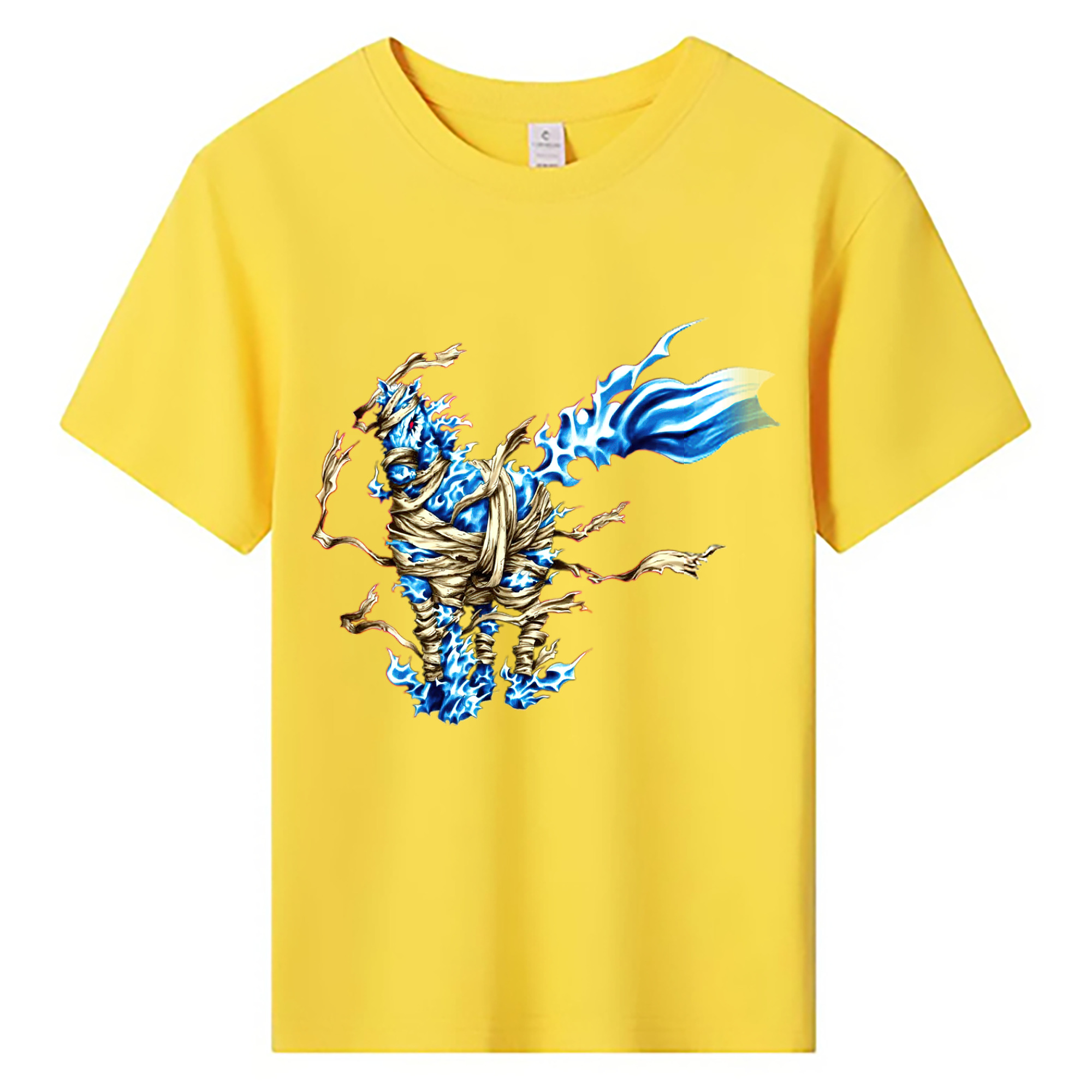 （画像用） 遊☆戯☆王 Yu-Gi-Oh! 綿100％キッズTシャツ（フロントプリント）