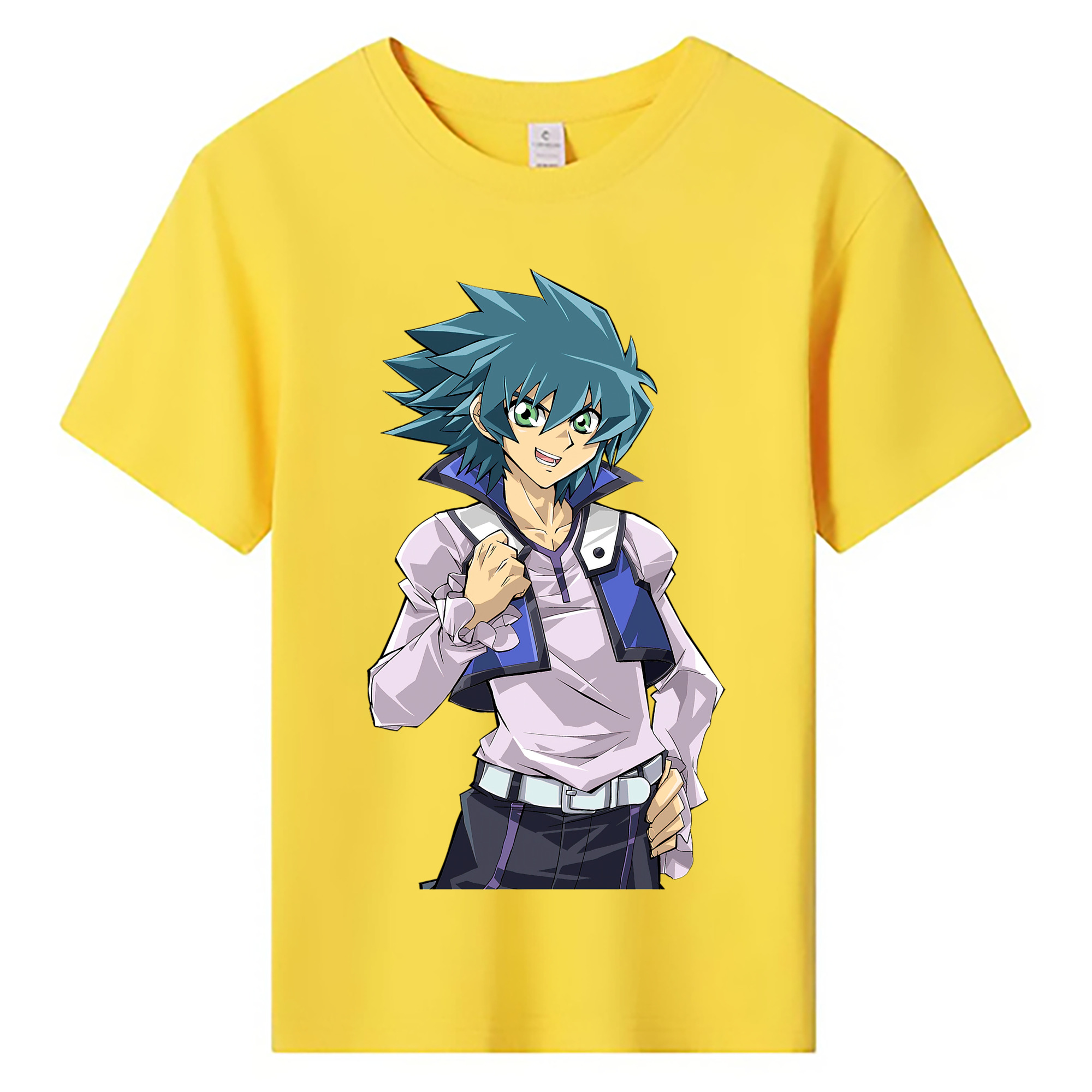 （画像用） 遊☆戯☆王 Yu-Gi-Oh! 綿100％キッズTシャツ（フロントプリント）