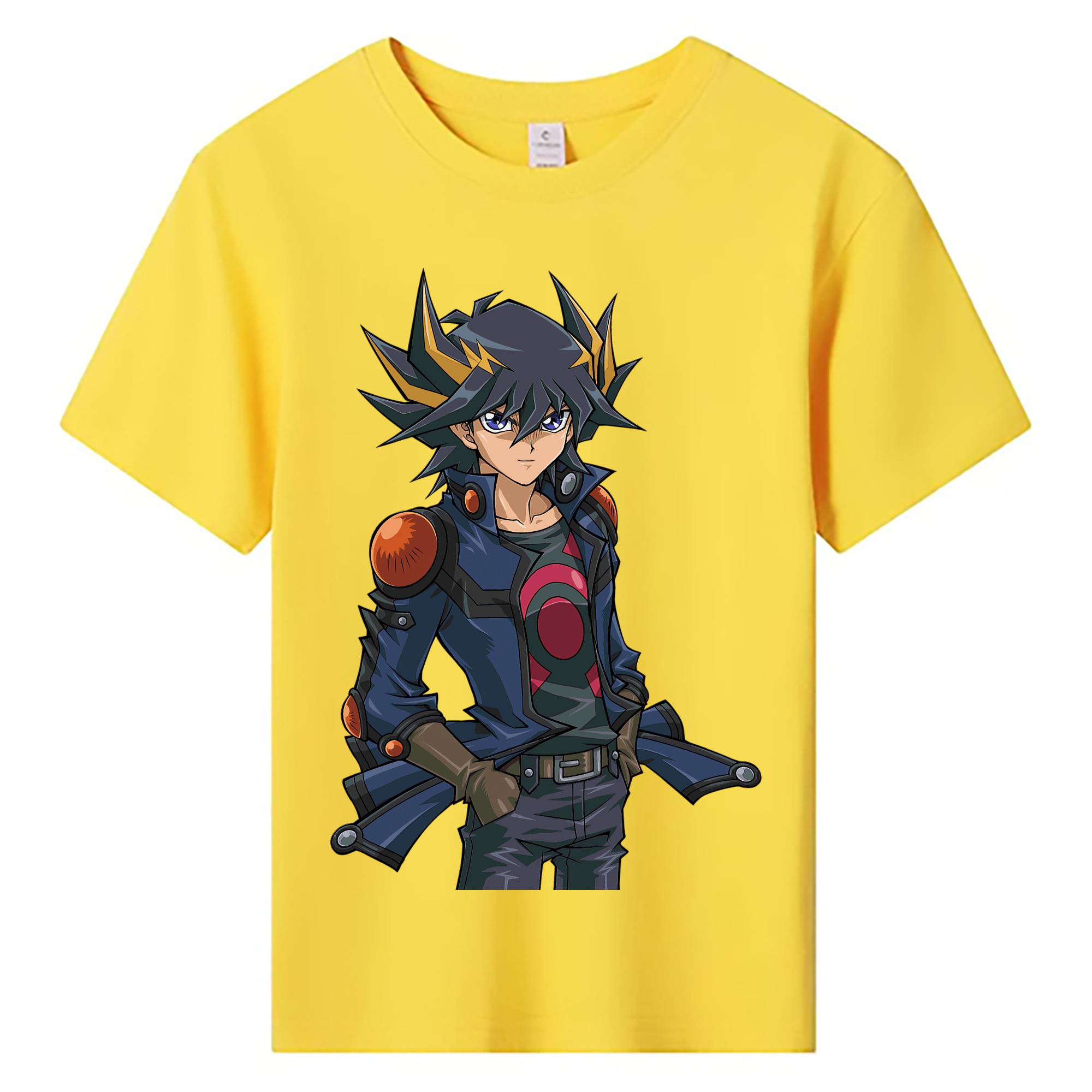 （画像用） 遊☆戯☆王 Yu-Gi-Oh! 綿100％キッズTシャツ（フロントプリント）