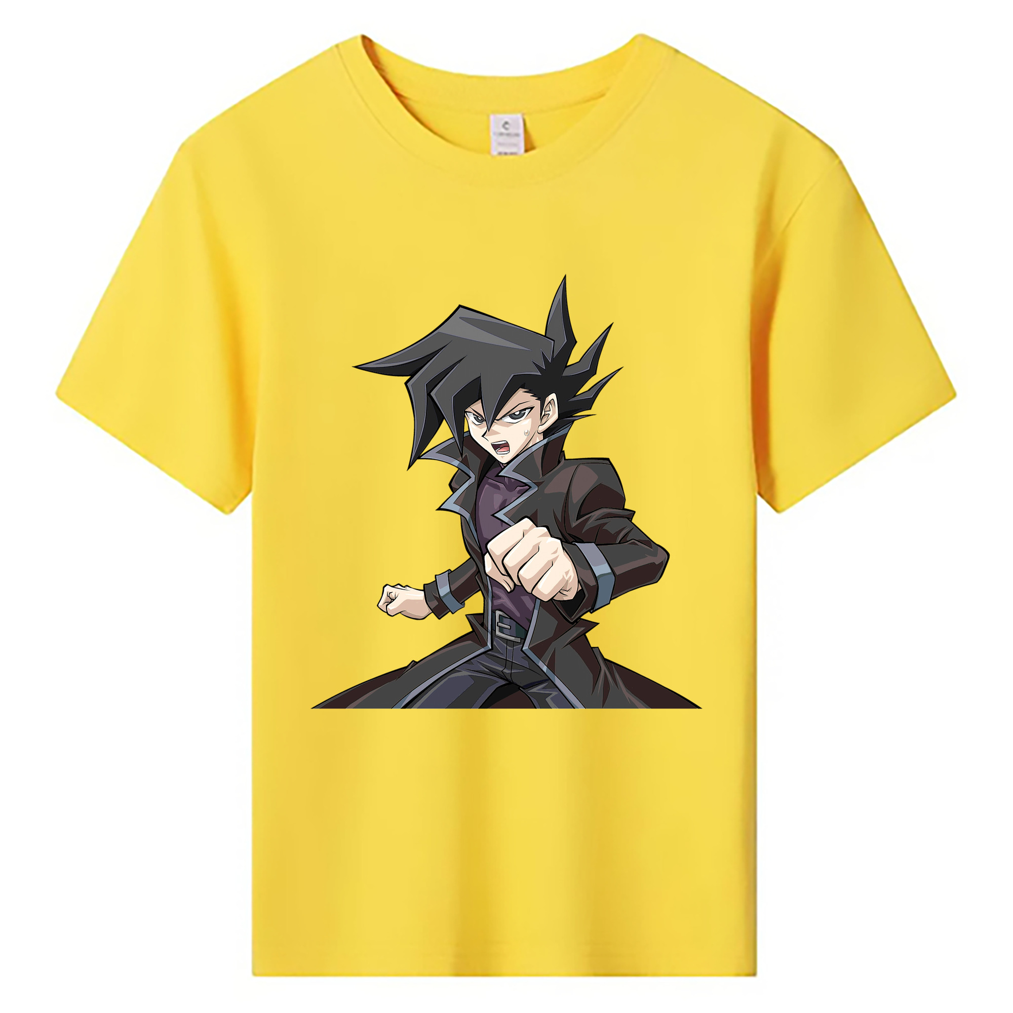 （画像用） 遊☆戯☆王 Yu-Gi-Oh! 綿100％キッズTシャツ（フロントプリント）