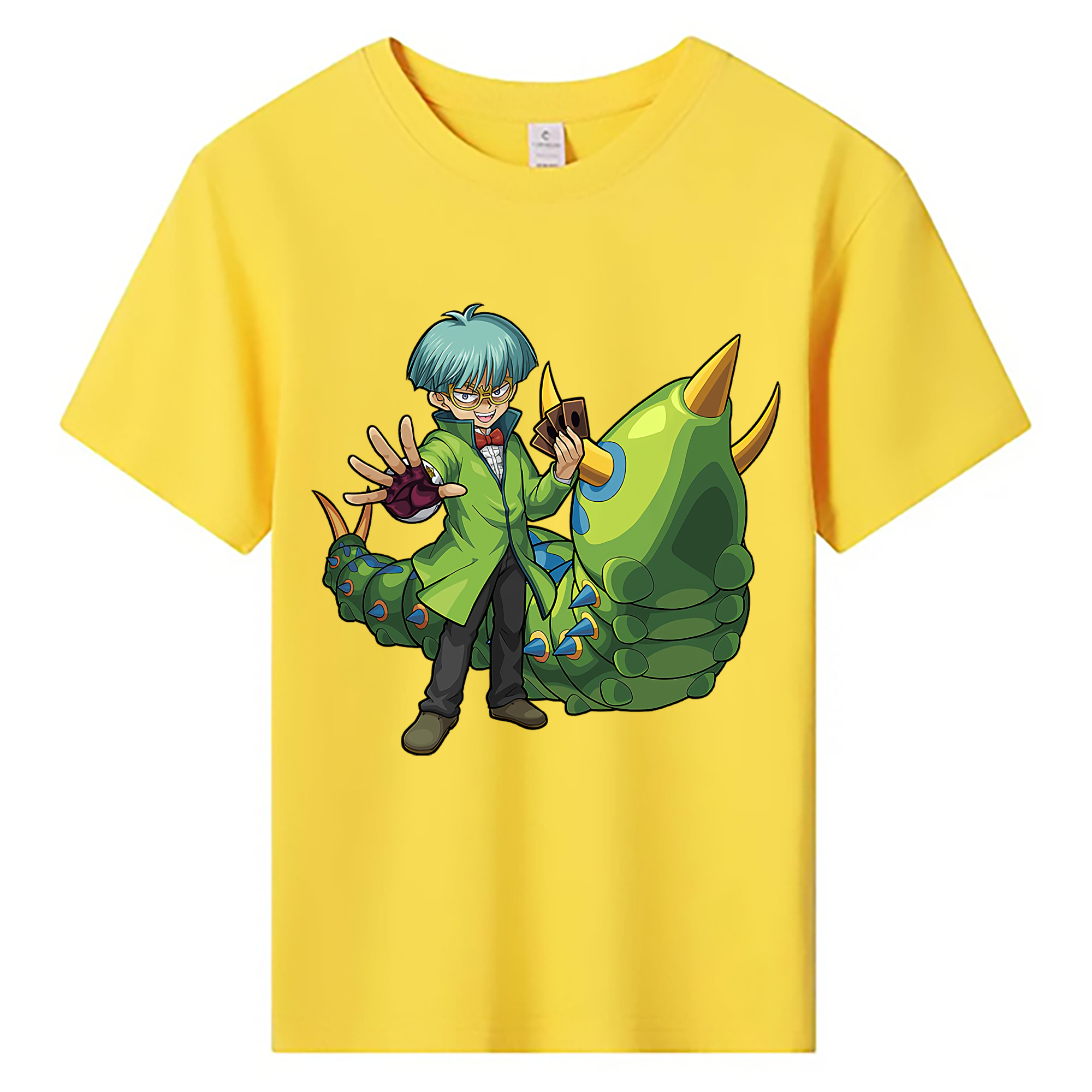 （画像用） 遊☆戯☆王 Yu-Gi-Oh! 綿100％キッズTシャツ（フロントプリント）