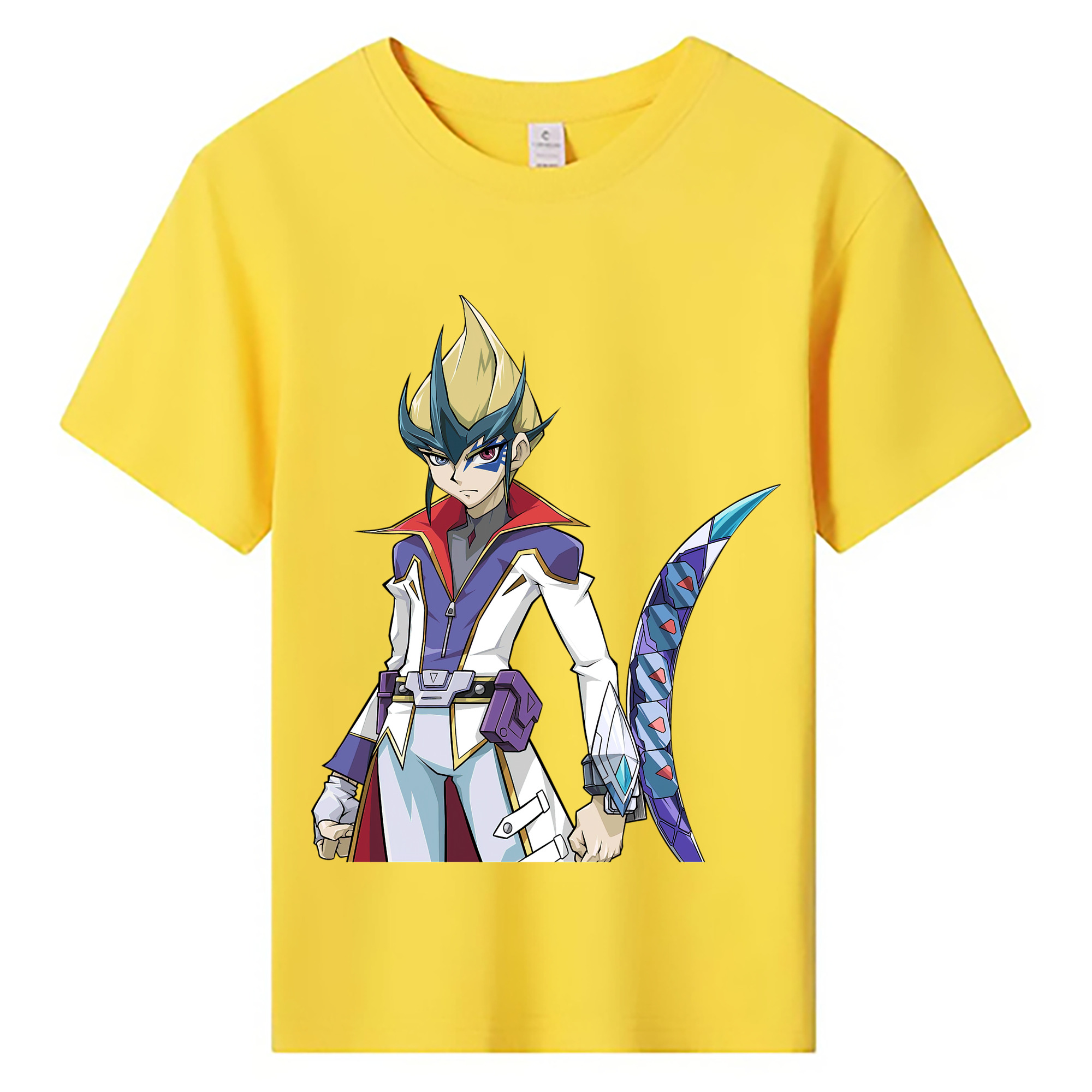 （画像用） 遊☆戯☆王 Yu-Gi-Oh! 綿100％キッズTシャツ（フロントプリント）