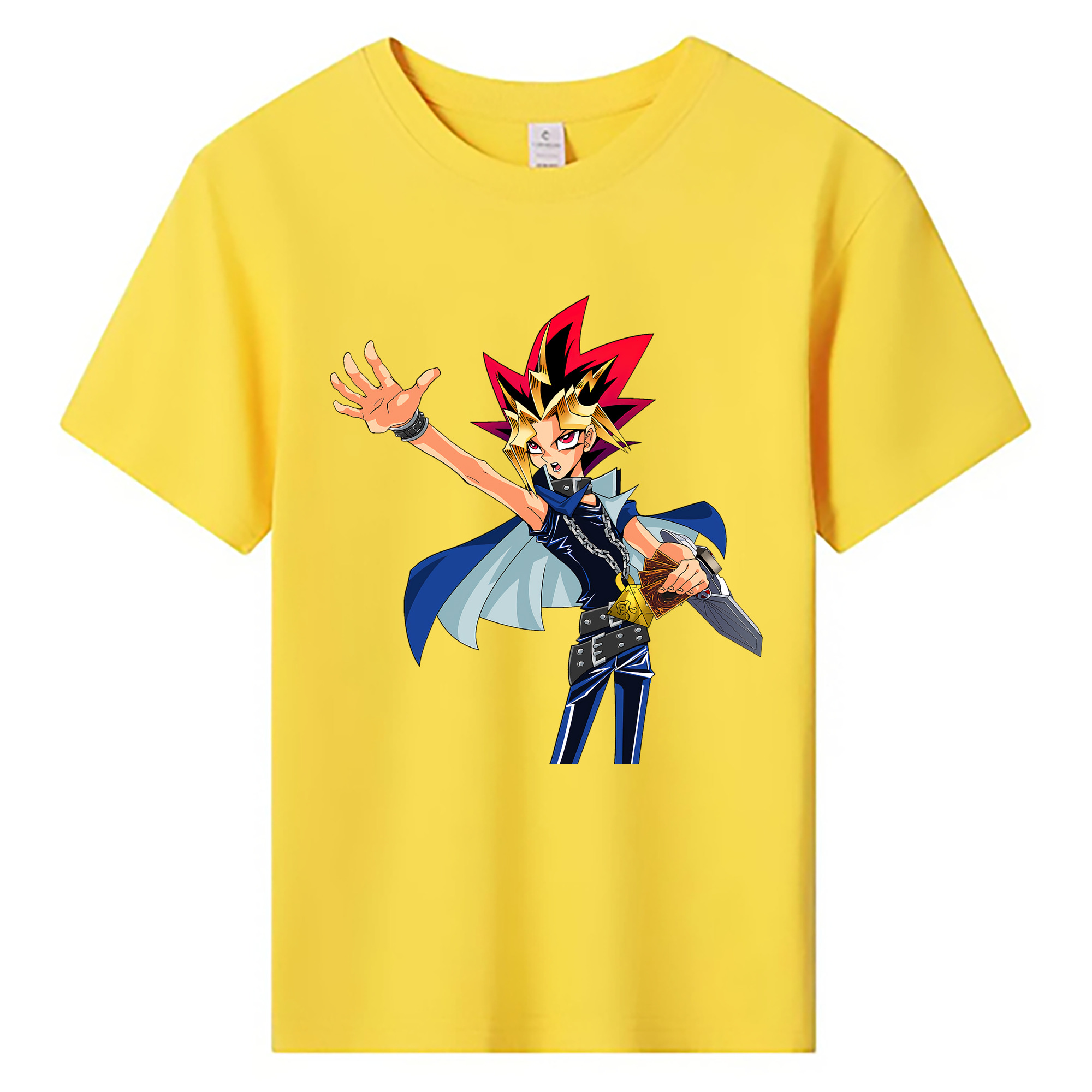 （画像用） 遊☆戯☆王 Yu-Gi-Oh! 綿100％キッズTシャツ（フロントプリント）