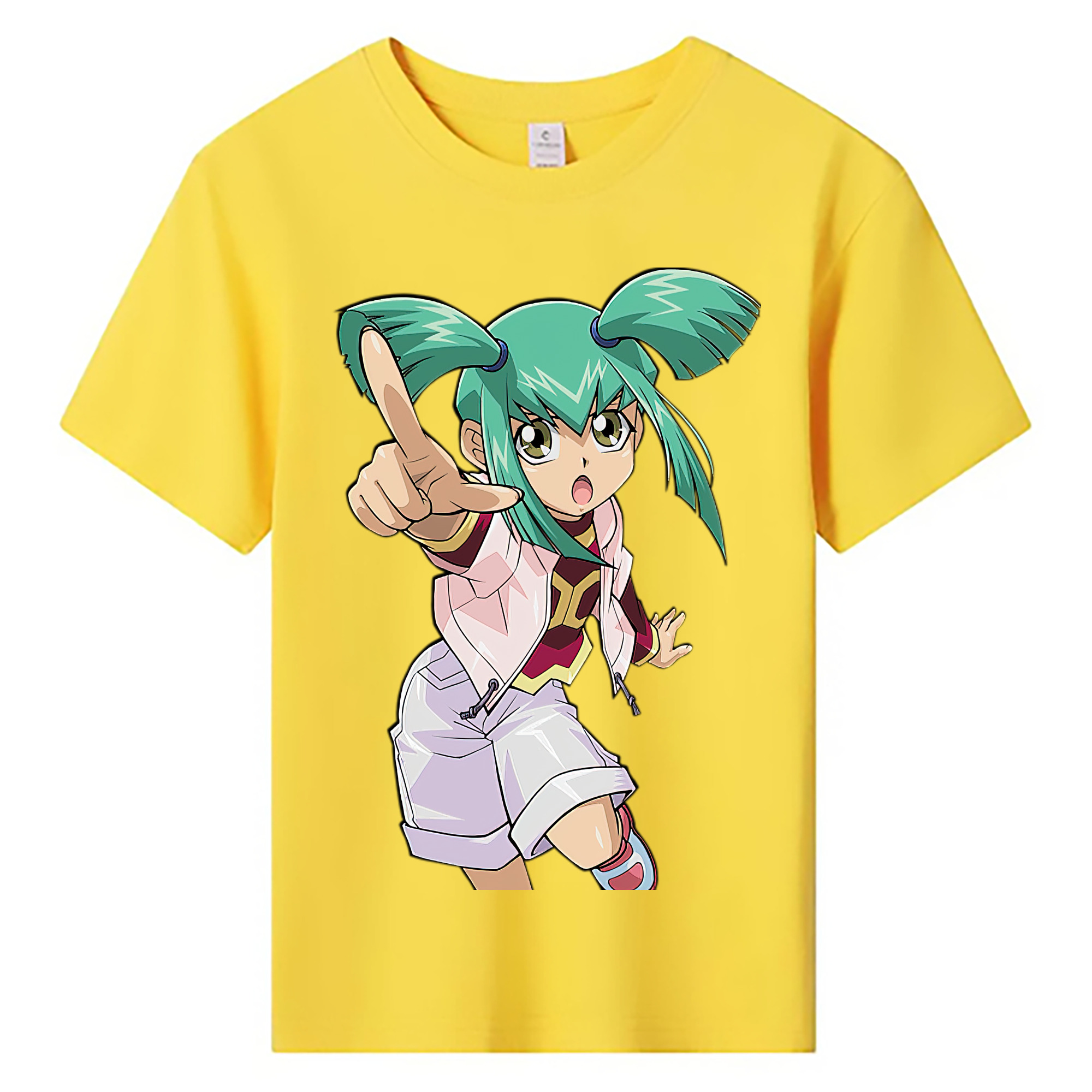 （画像用） 遊☆戯☆王 Yu-Gi-Oh! 綿100％キッズTシャツ（フロントプリント）