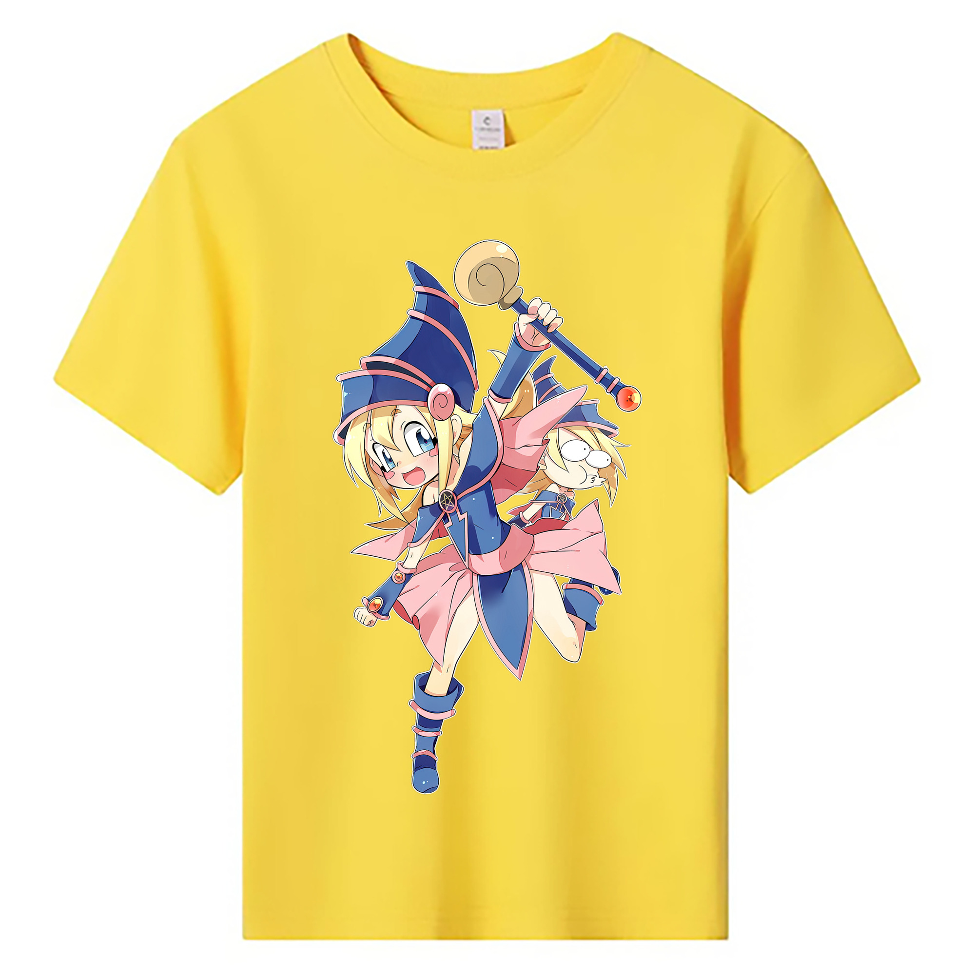 （画像用） 遊☆戯☆王 Yu-Gi-Oh! 綿100％キッズTシャツ（フロントプリント）