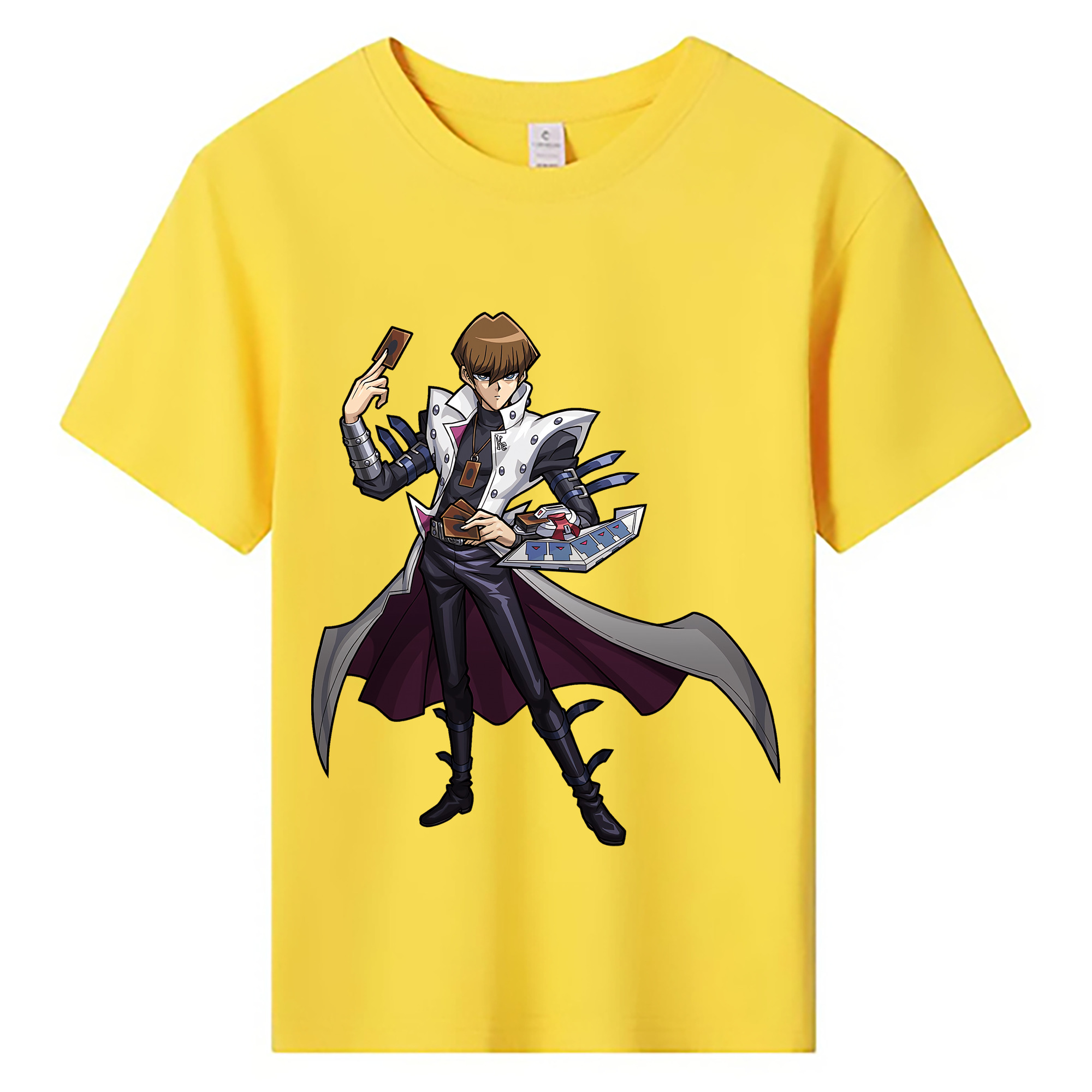 （画像用） 遊☆戯☆王 Yu-Gi-Oh! 綿100％キッズTシャツ（フロントプリント）