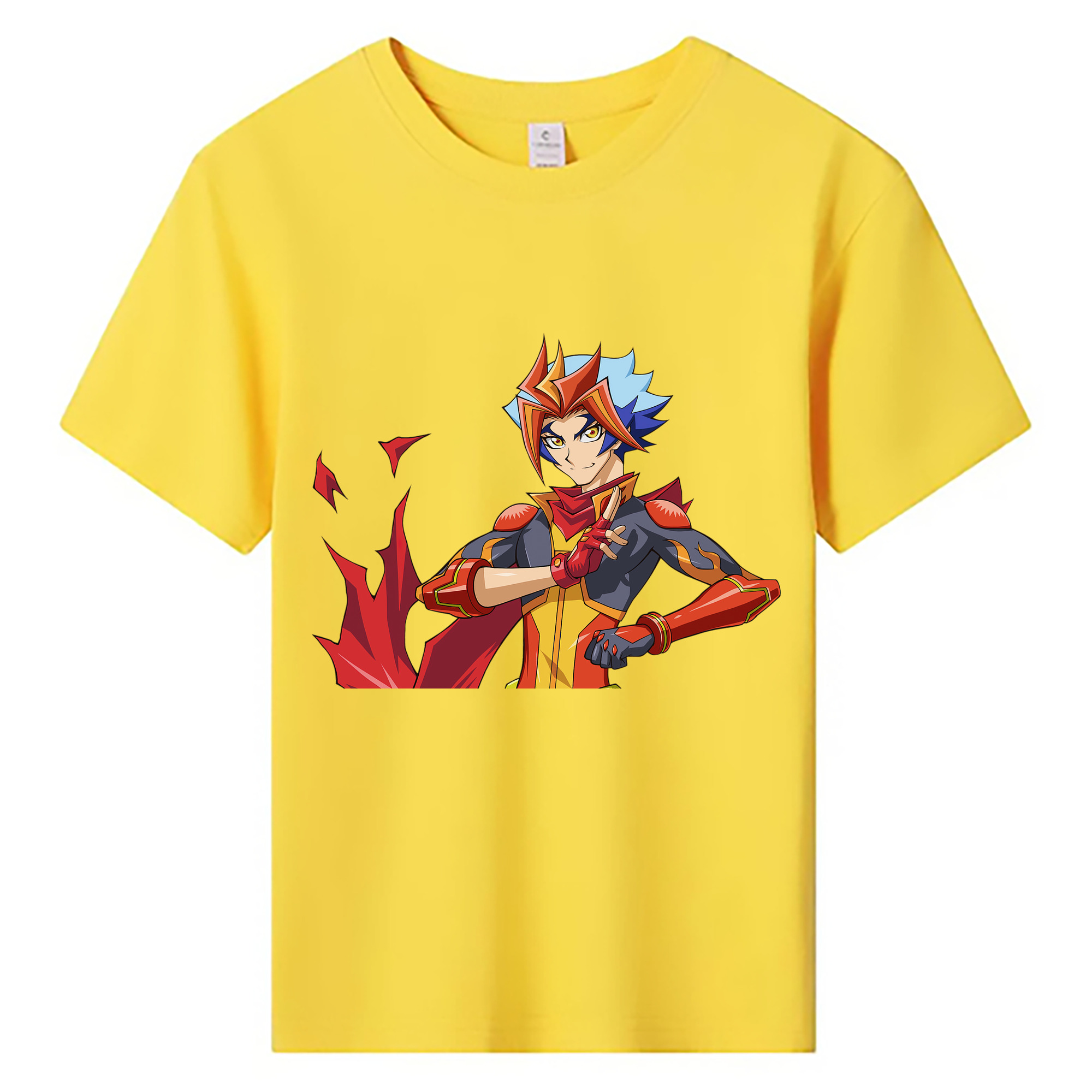 （画像用） 遊☆戯☆王 Yu-Gi-Oh! 綿100％キッズTシャツ（フロントプリント）