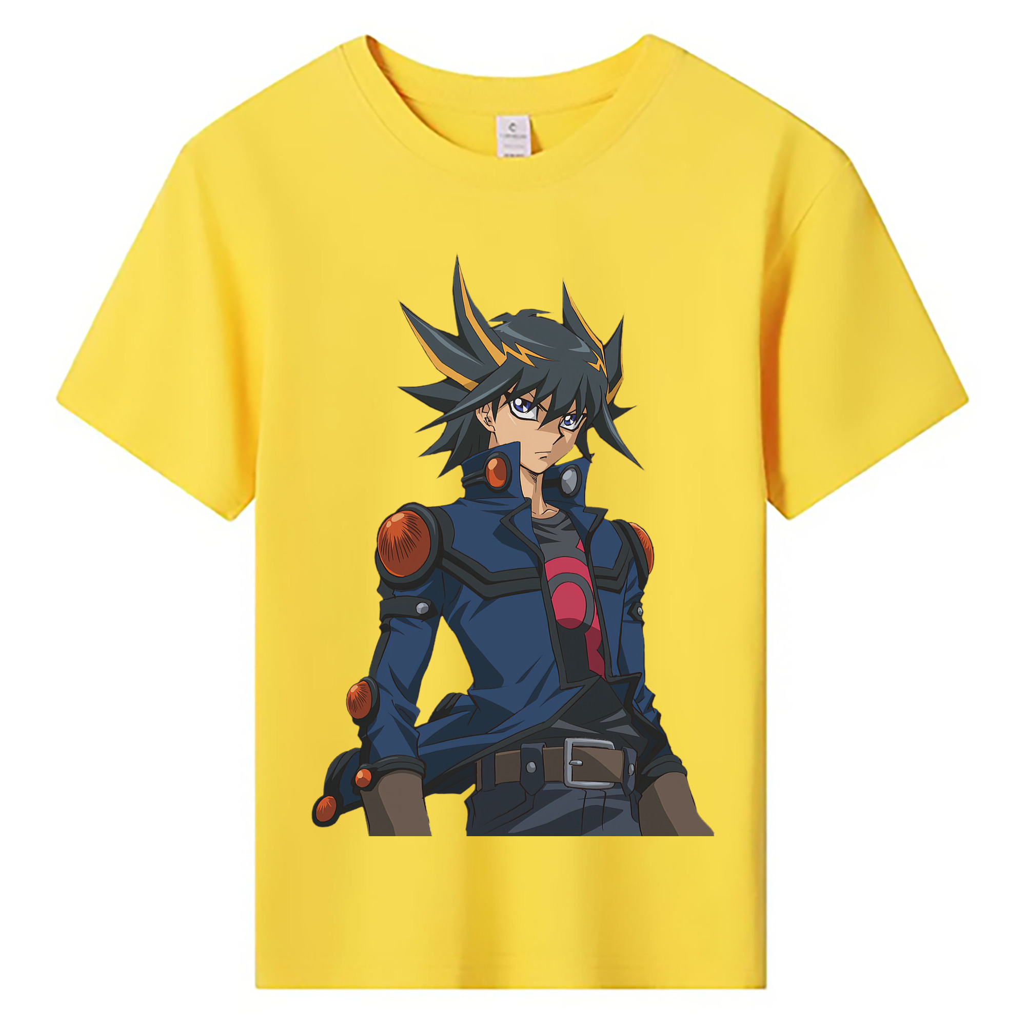 （画像用） 遊☆戯☆王 Yu-Gi-Oh! 綿100％キッズTシャツ（フロントプリント）