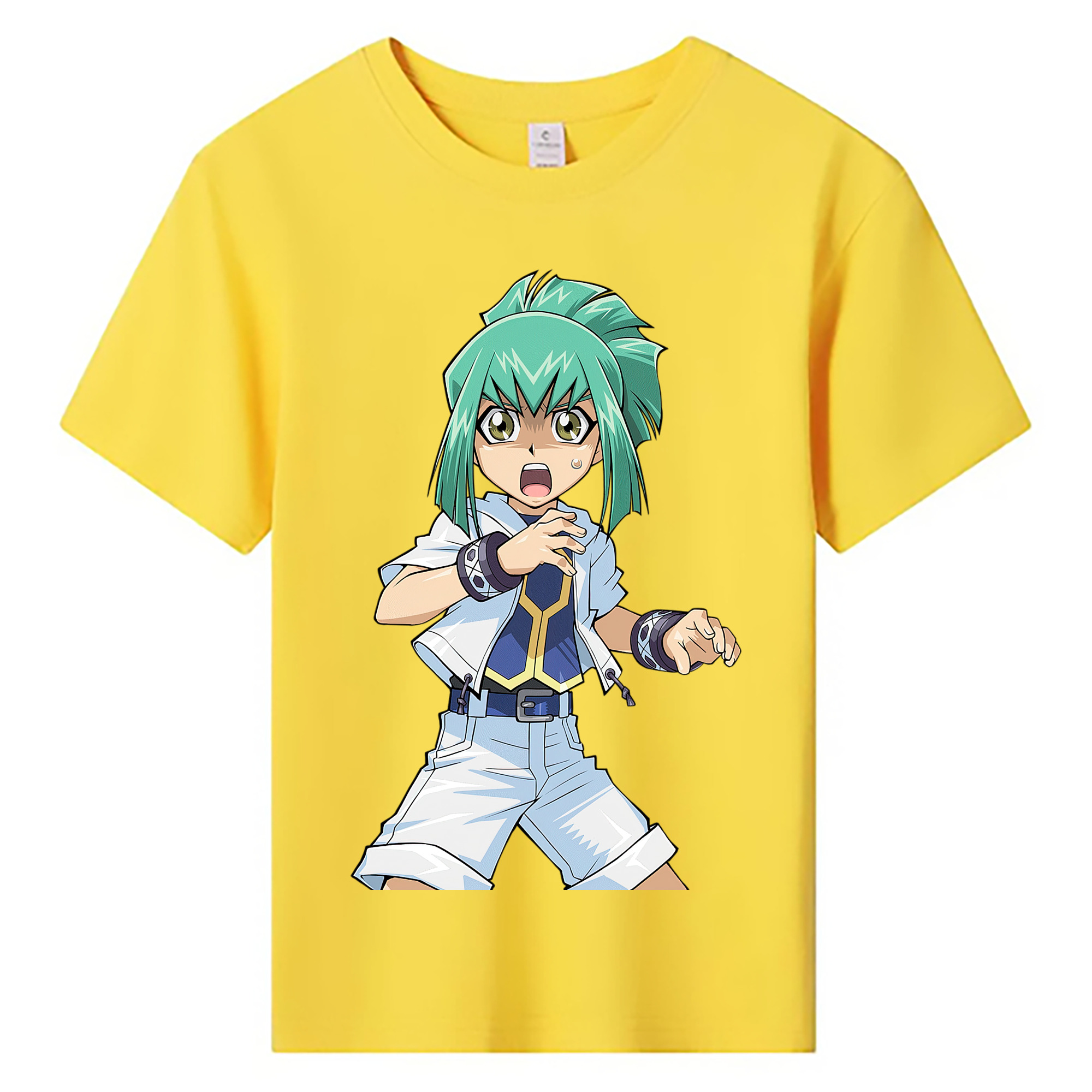 （画像用） 遊☆戯☆王 Yu-Gi-Oh! 綿100％キッズTシャツ（フロントプリント）